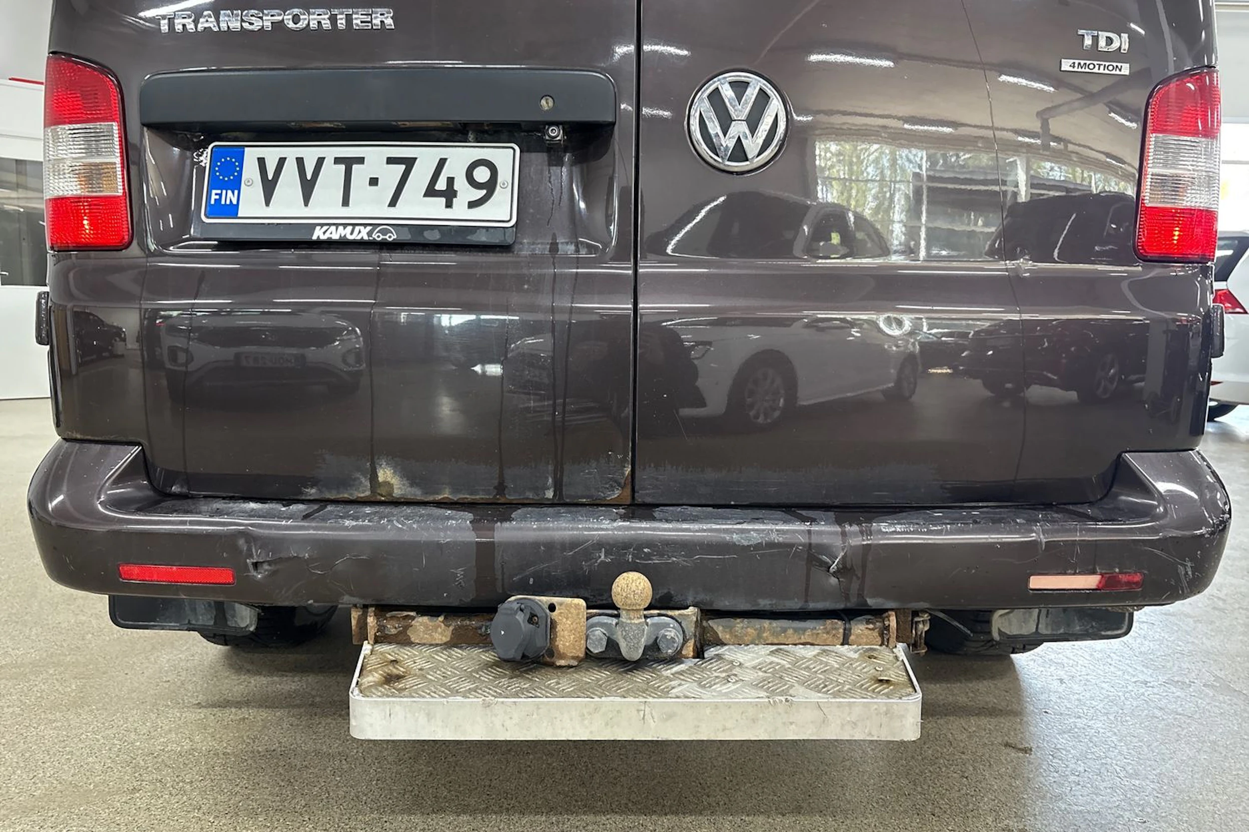 Ruskea (beige) Volkswagen TRANSPORTER 2011 kuva 26.