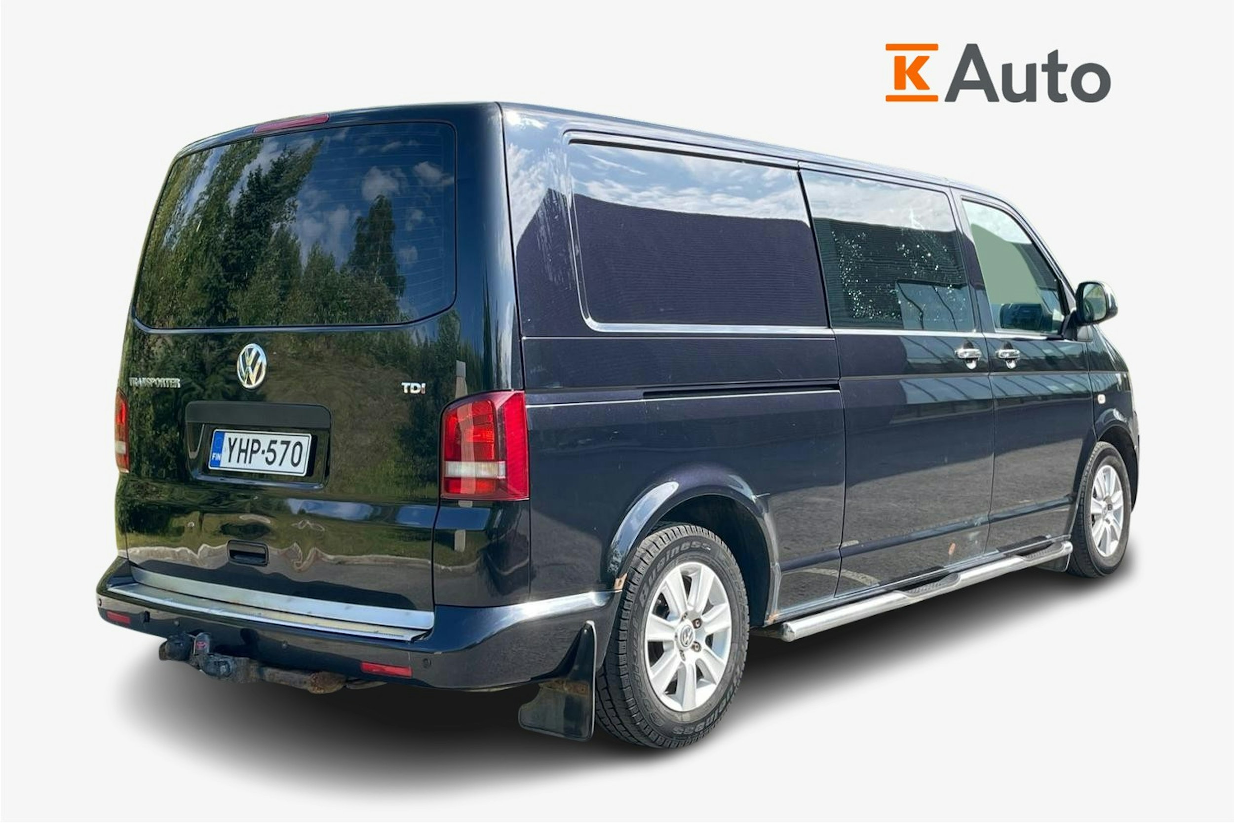 Musta Volkswagen TRANSPORTER 2011 kuva 2.