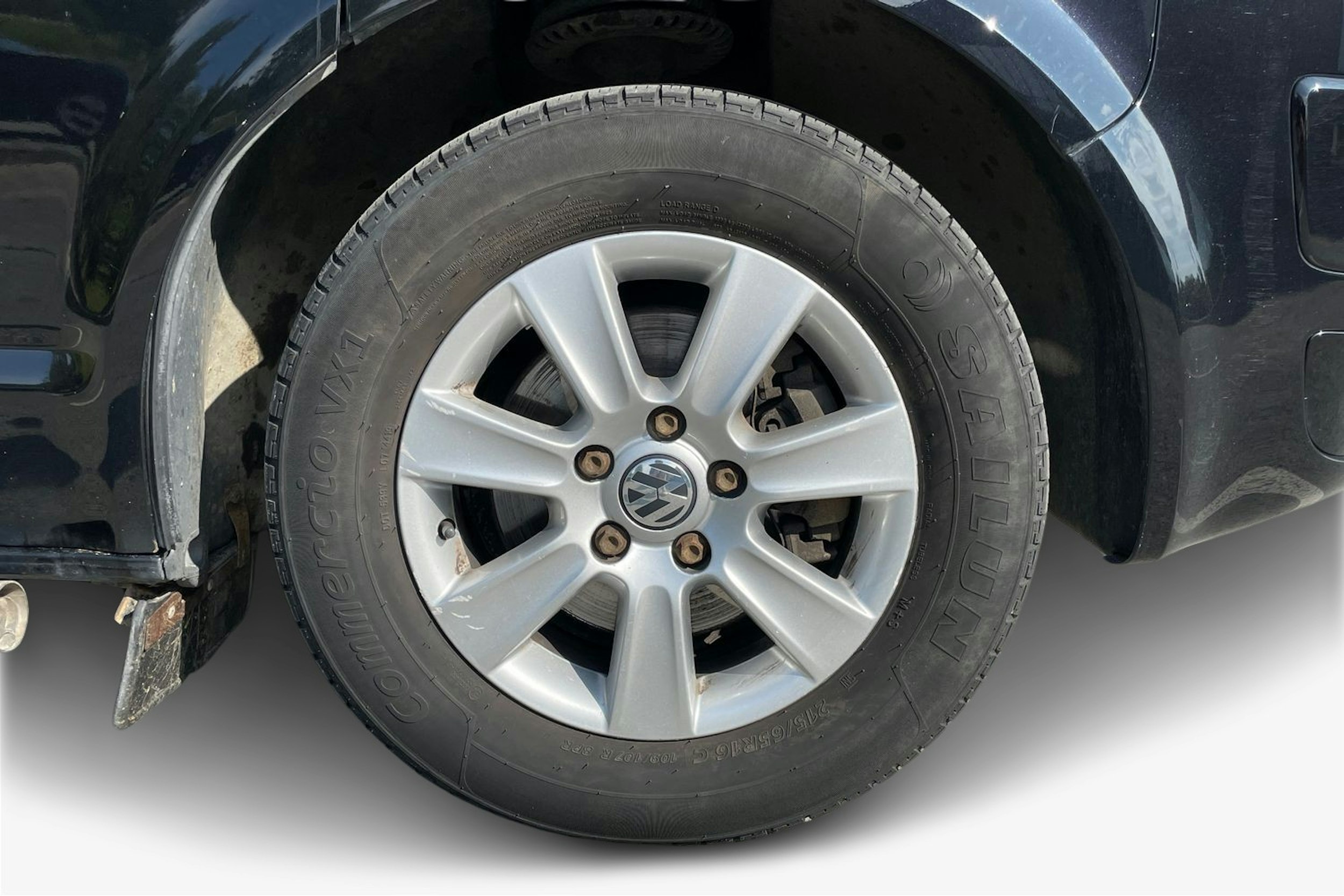 Musta Volkswagen TRANSPORTER 2011 kuva 10.