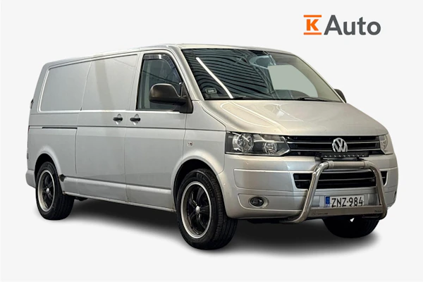 Volkswagen Transporter umpipakettiauto pitkä 2,0 TDI 75 kW Black & Silver, takapariovin