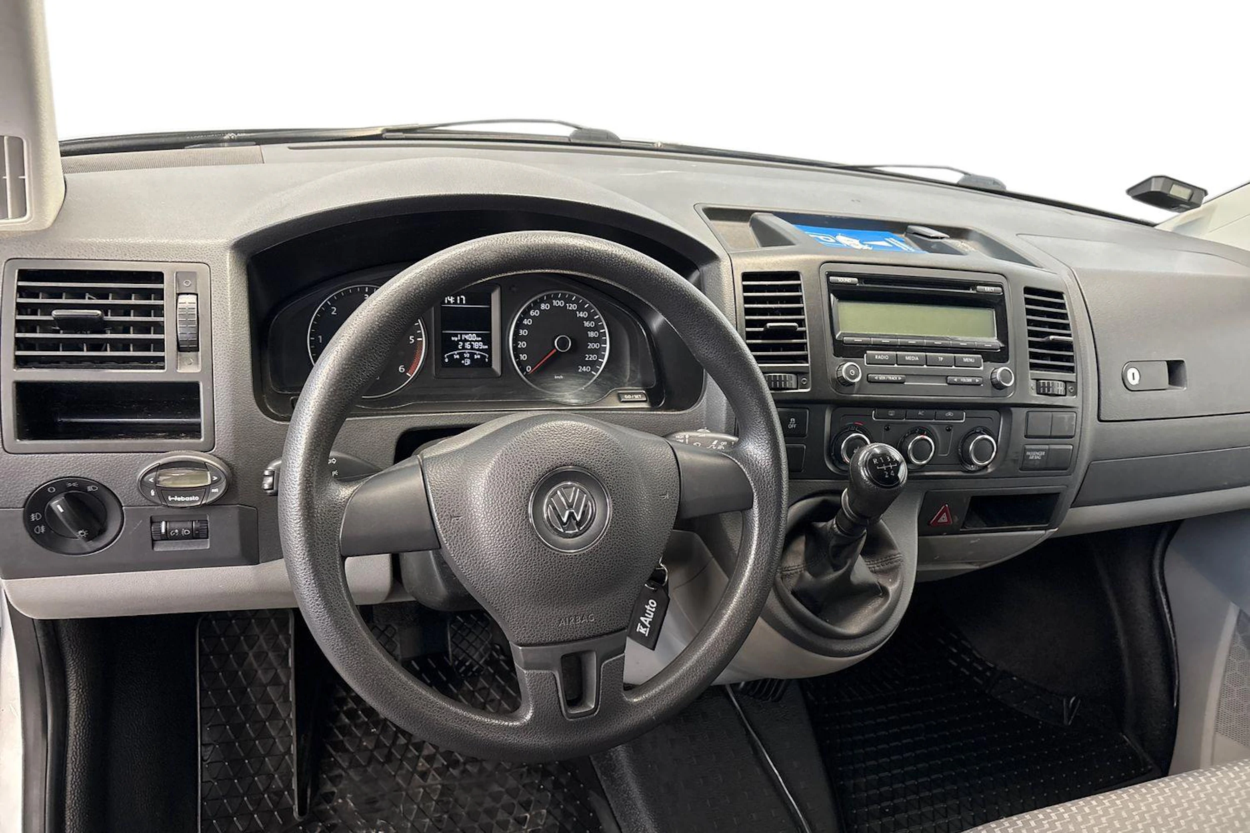 harmaa Volkswagen Transporter 2011 kuva 9.