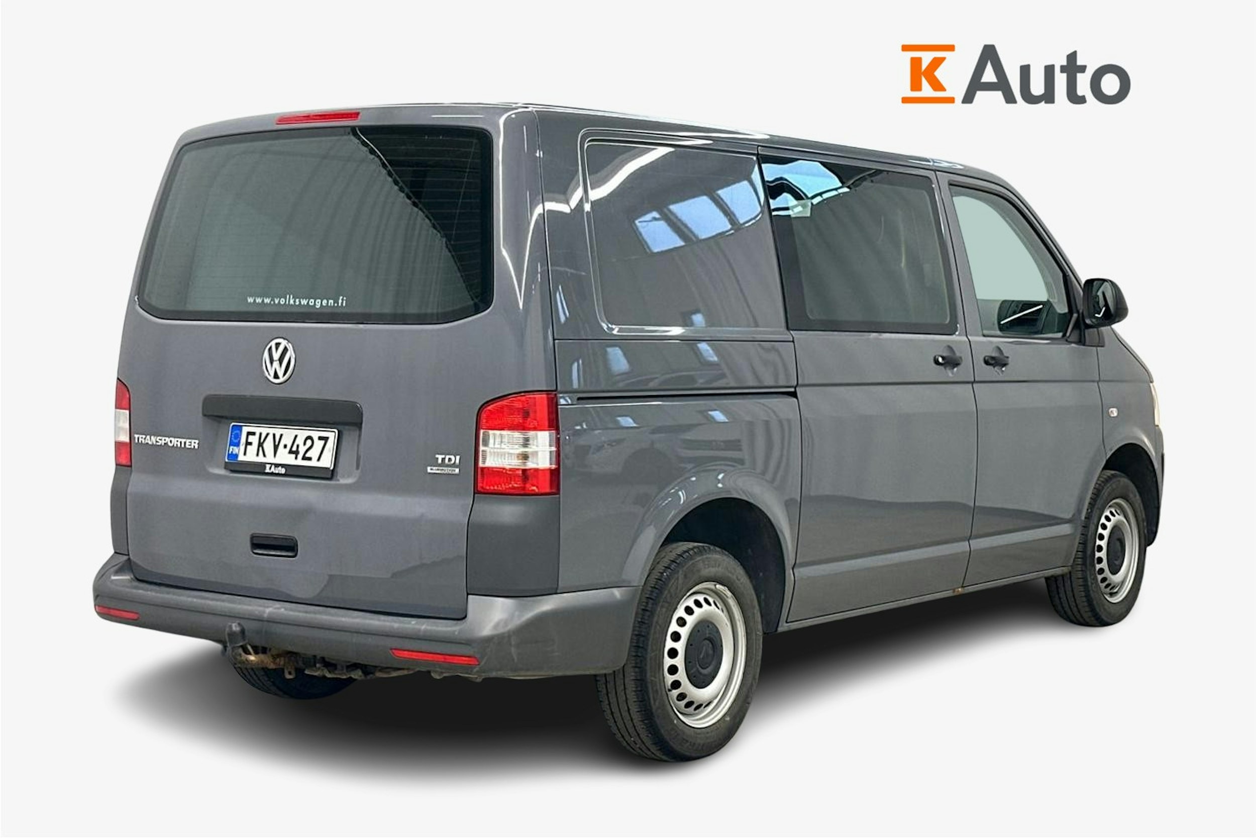harmaa Volkswagen Transporter 2012 kuva 2.