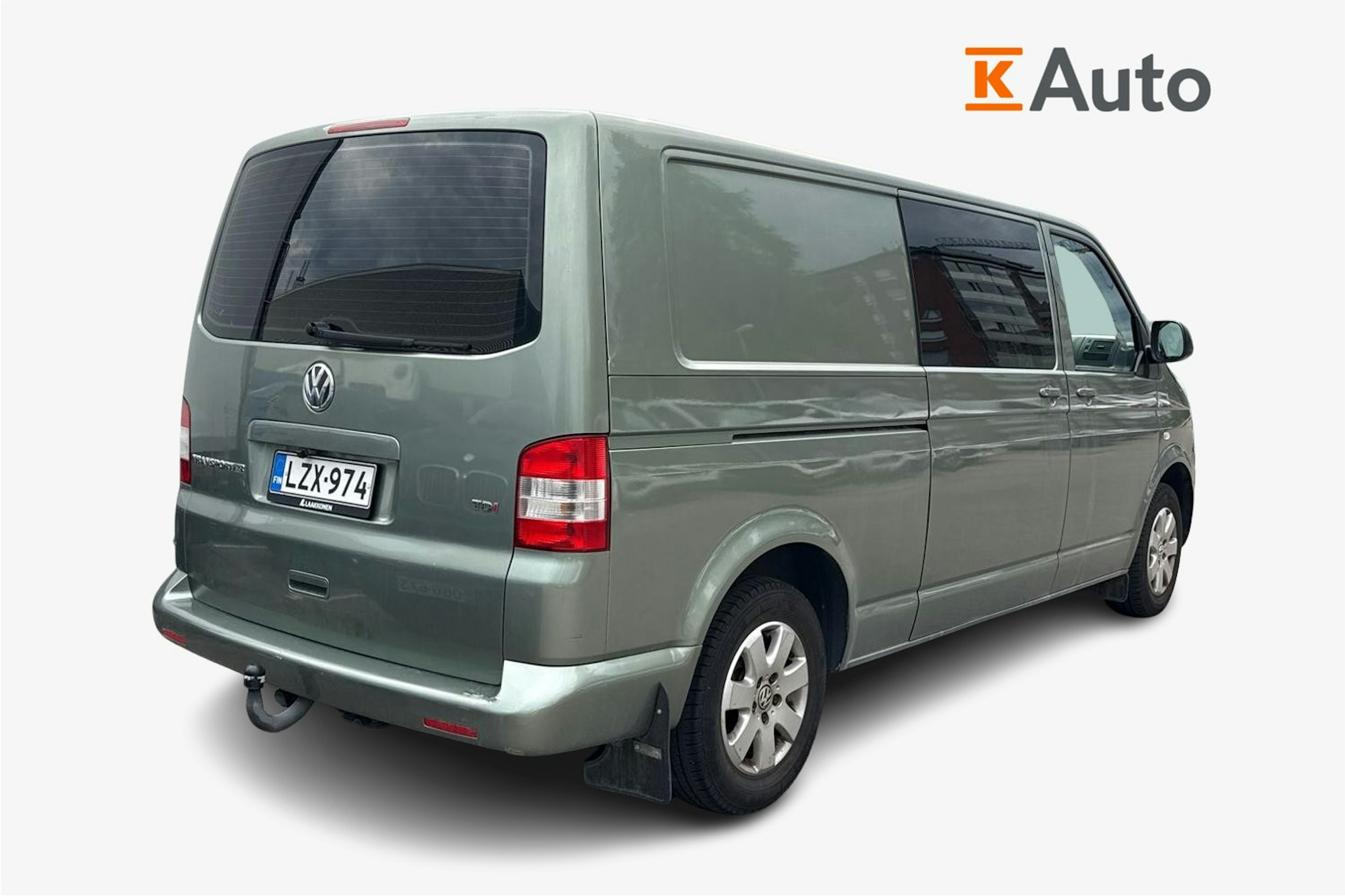vihreä Volkswagen Transporter 2012 kuva 2.