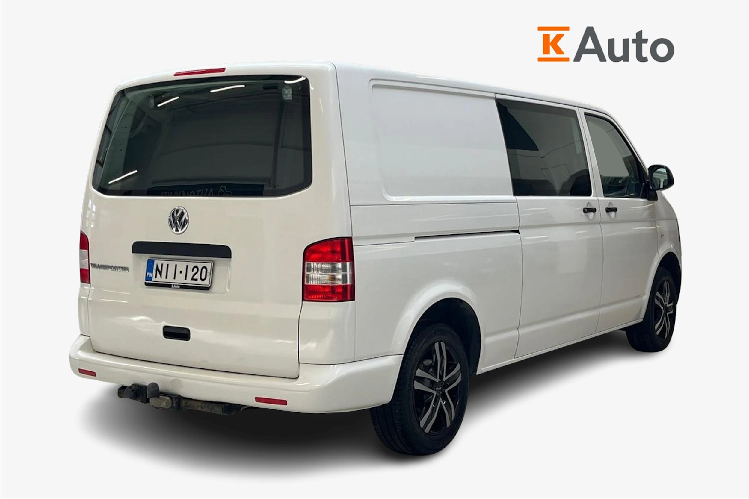 valkoinen Volkswagen Transporter 2012 kuva 3.