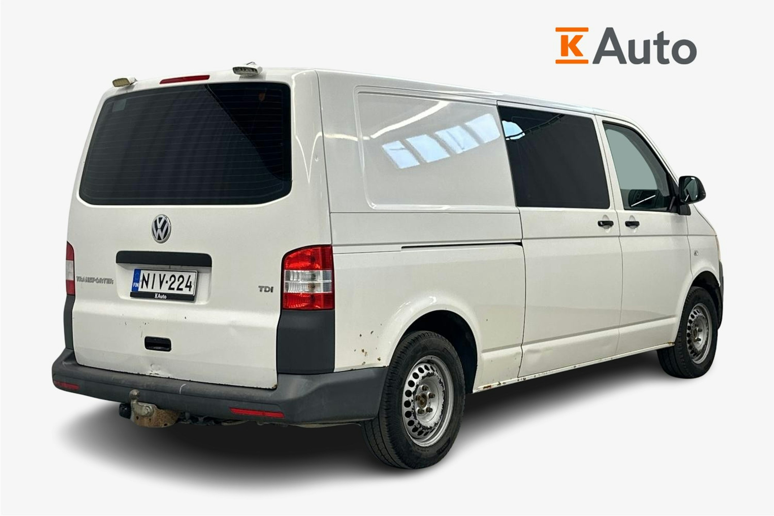 valkoinen Volkswagen Transporter 2013 kuva 2.