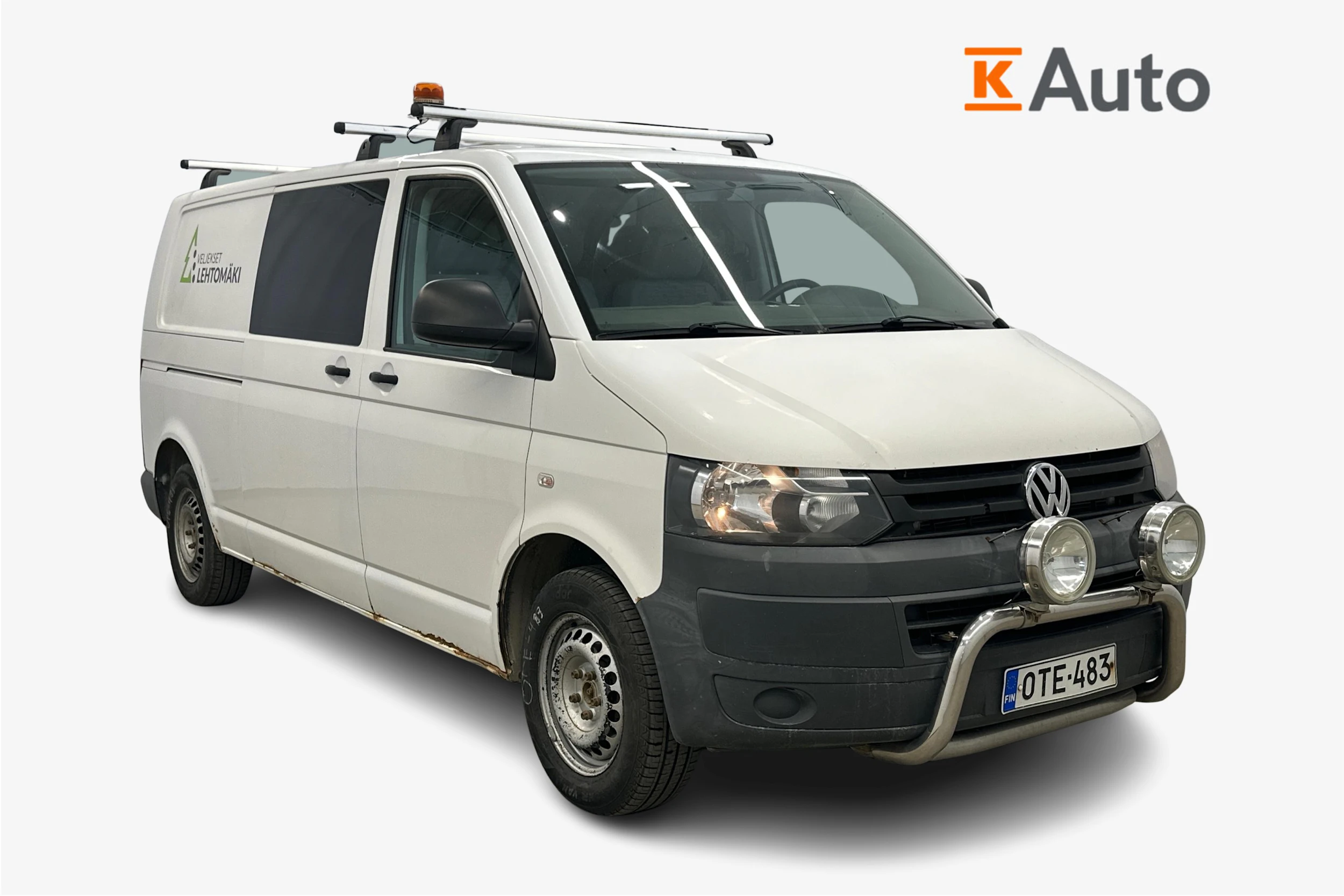 valkoinen Volkswagen Transporter 2012 kuva 1.