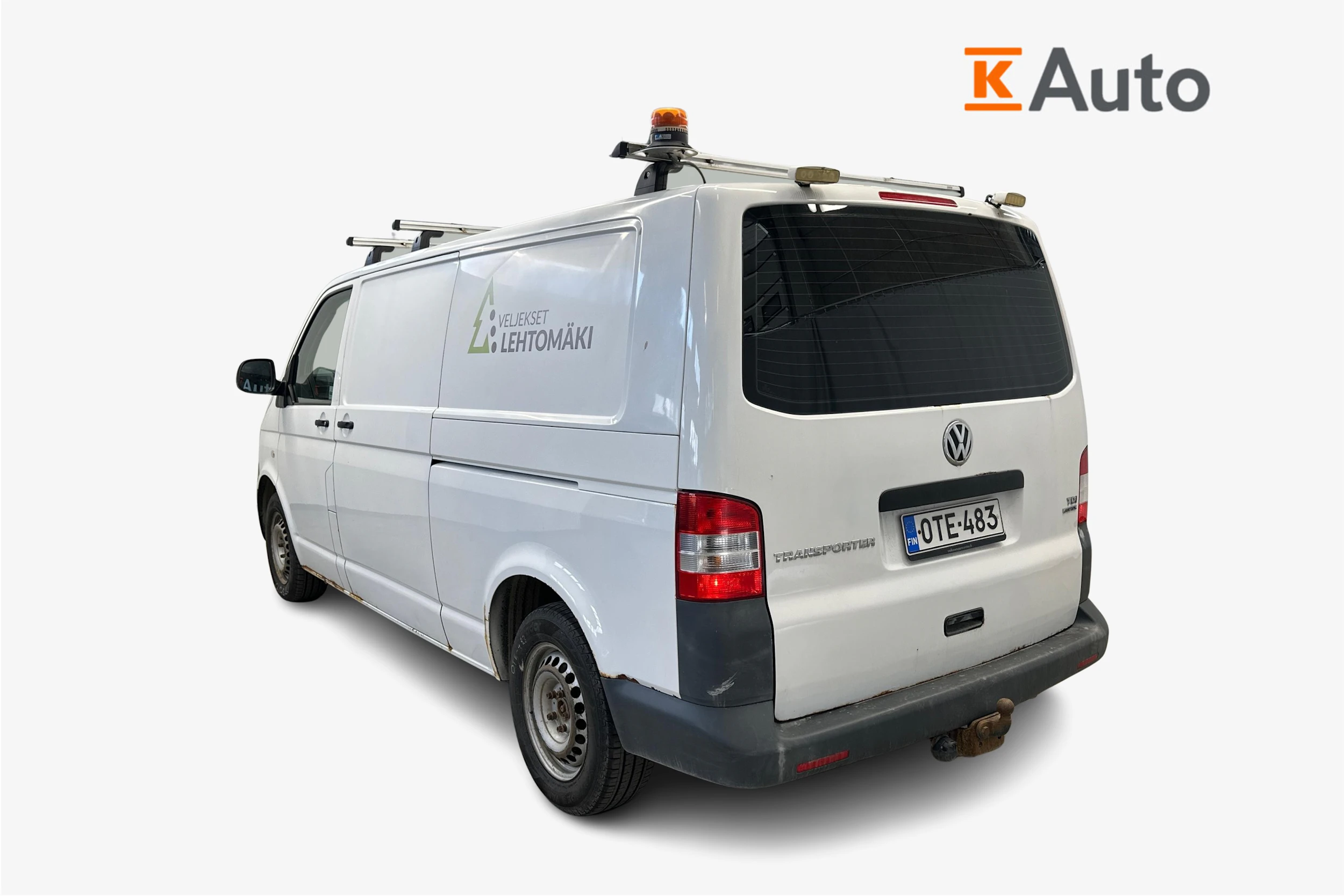 valkoinen Volkswagen Transporter 2012 kuva 2.
