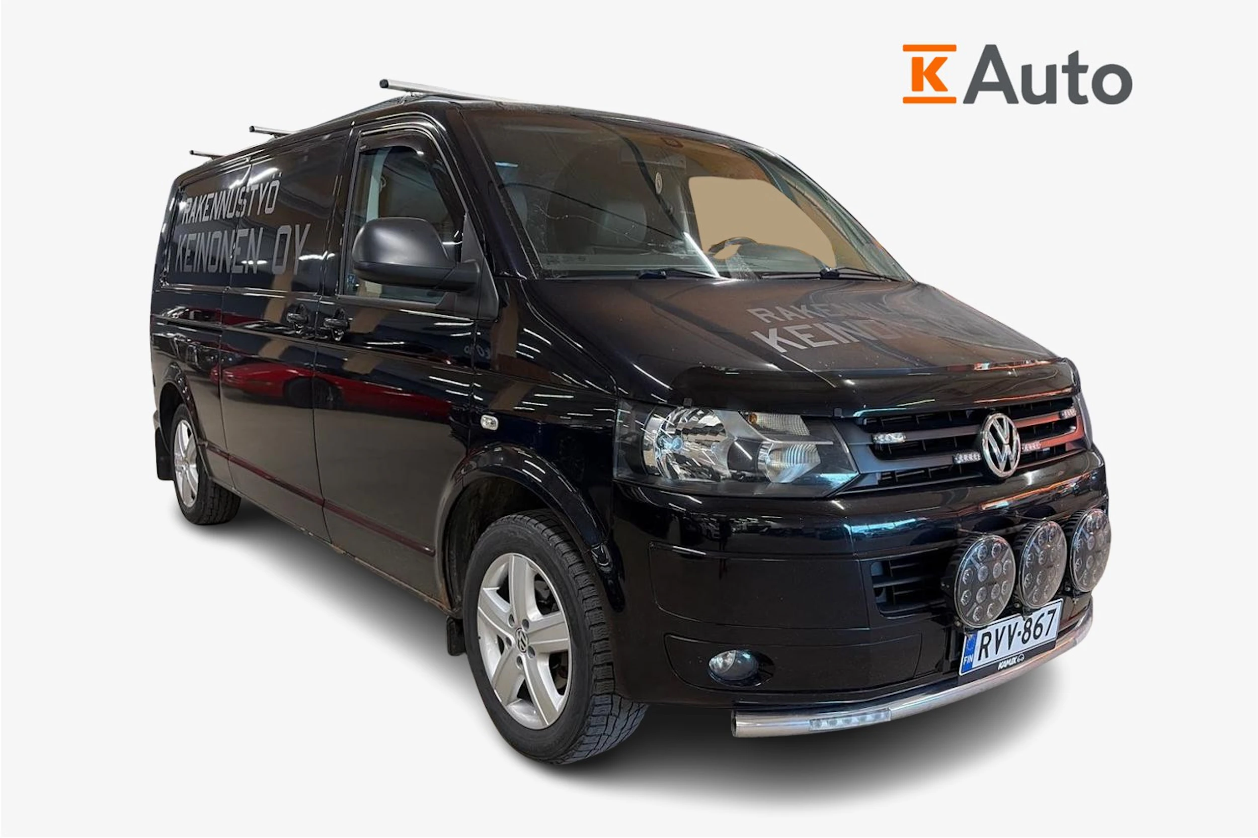 musta Volkswagen Transporter 2012 kuva 1.