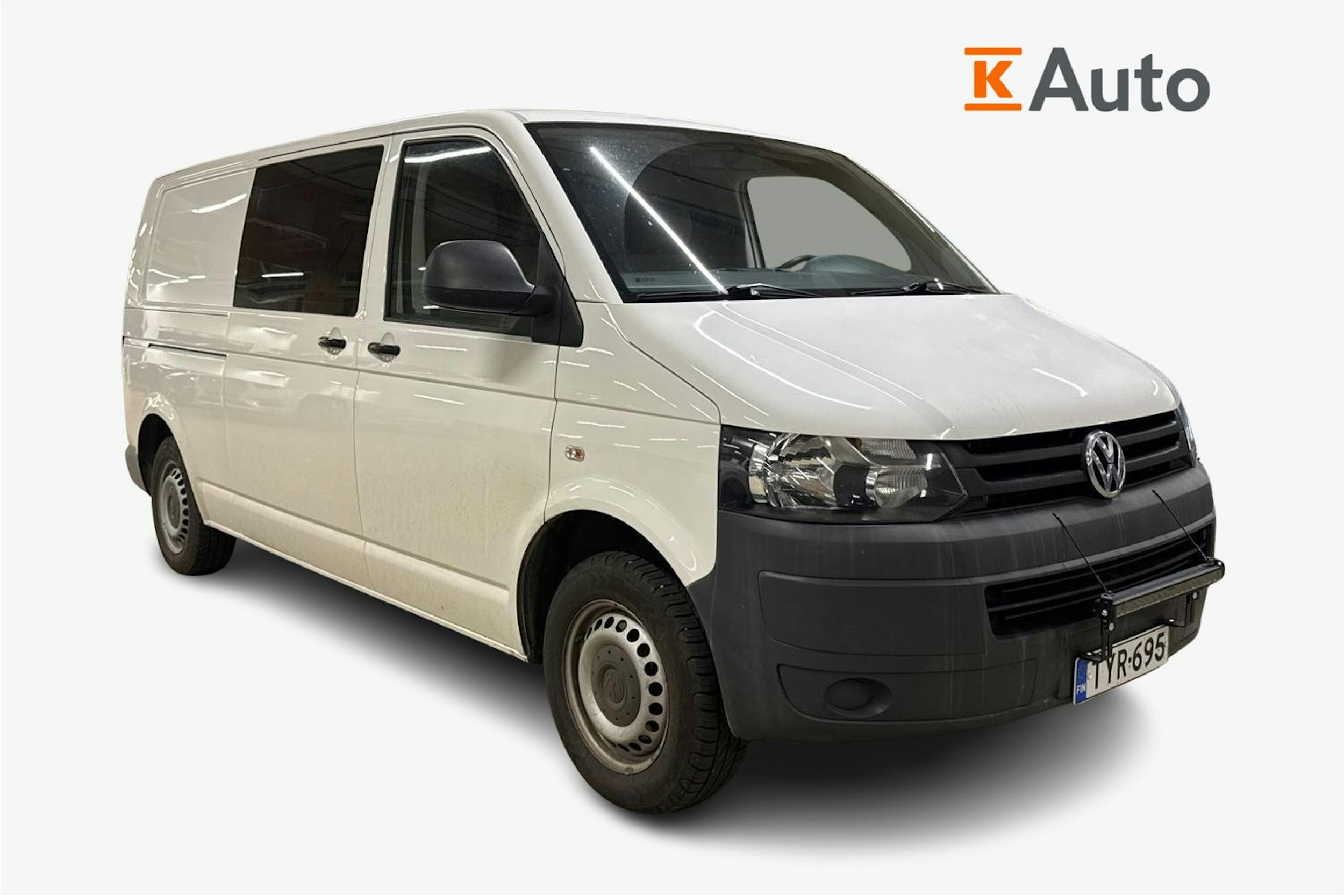 valkoinen Volkswagen Transporter 2012 kuva 1.