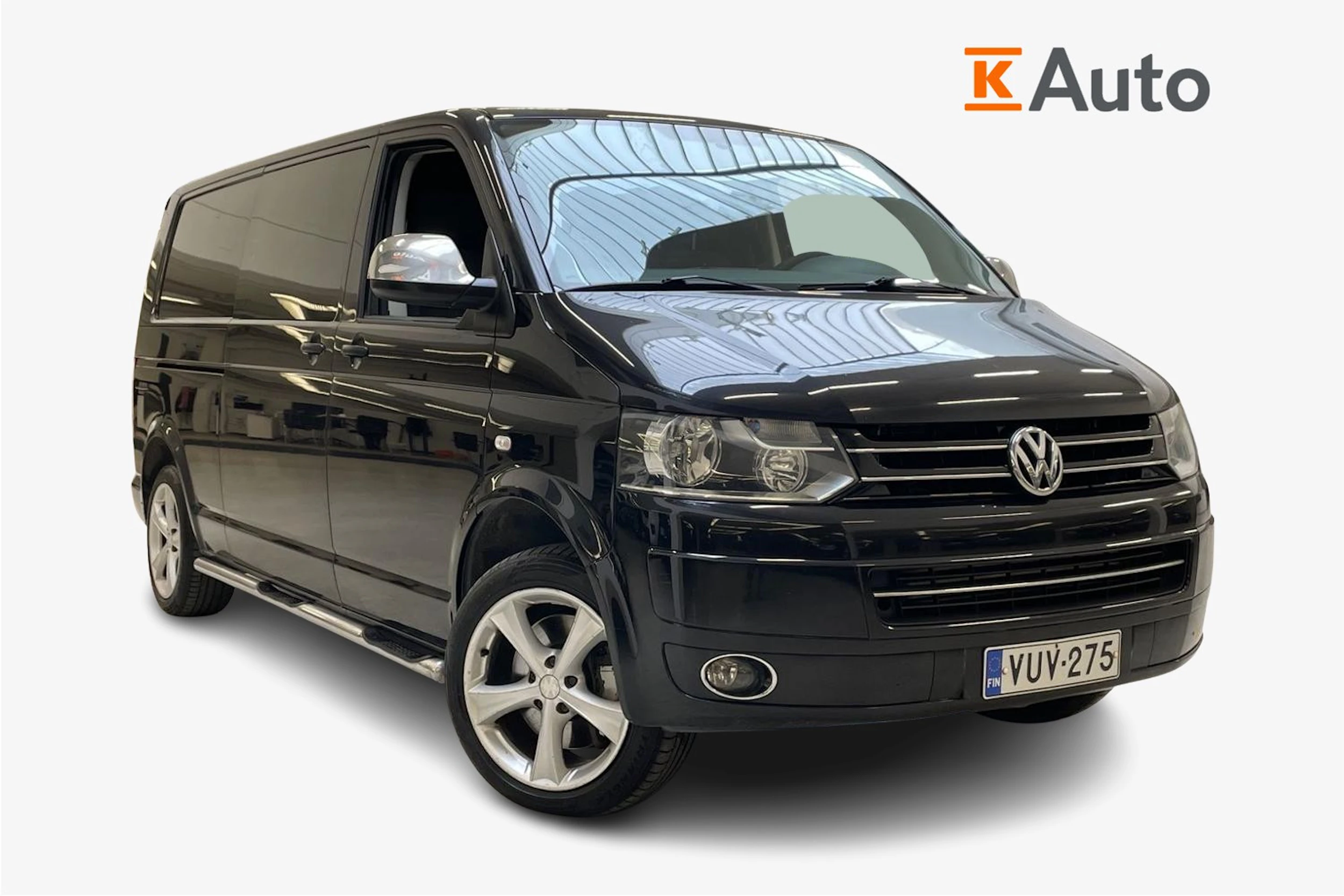 musta Volkswagen Transporter 2012 kuva 1.