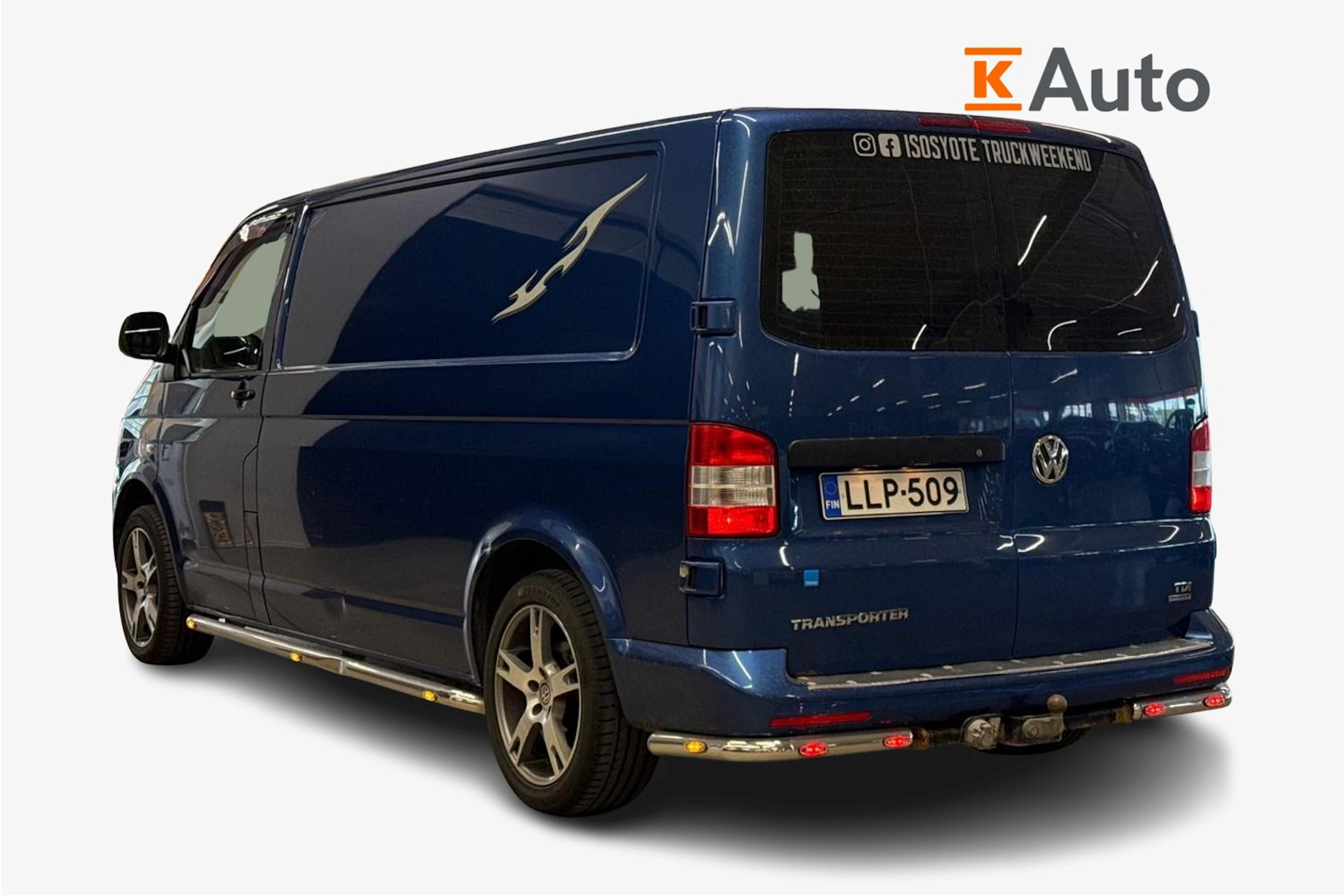 sininen Volkswagen Transporter 2013 kuva 2.