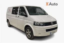 valkoinen Volkswagen Transporter 2013 kuva 1.