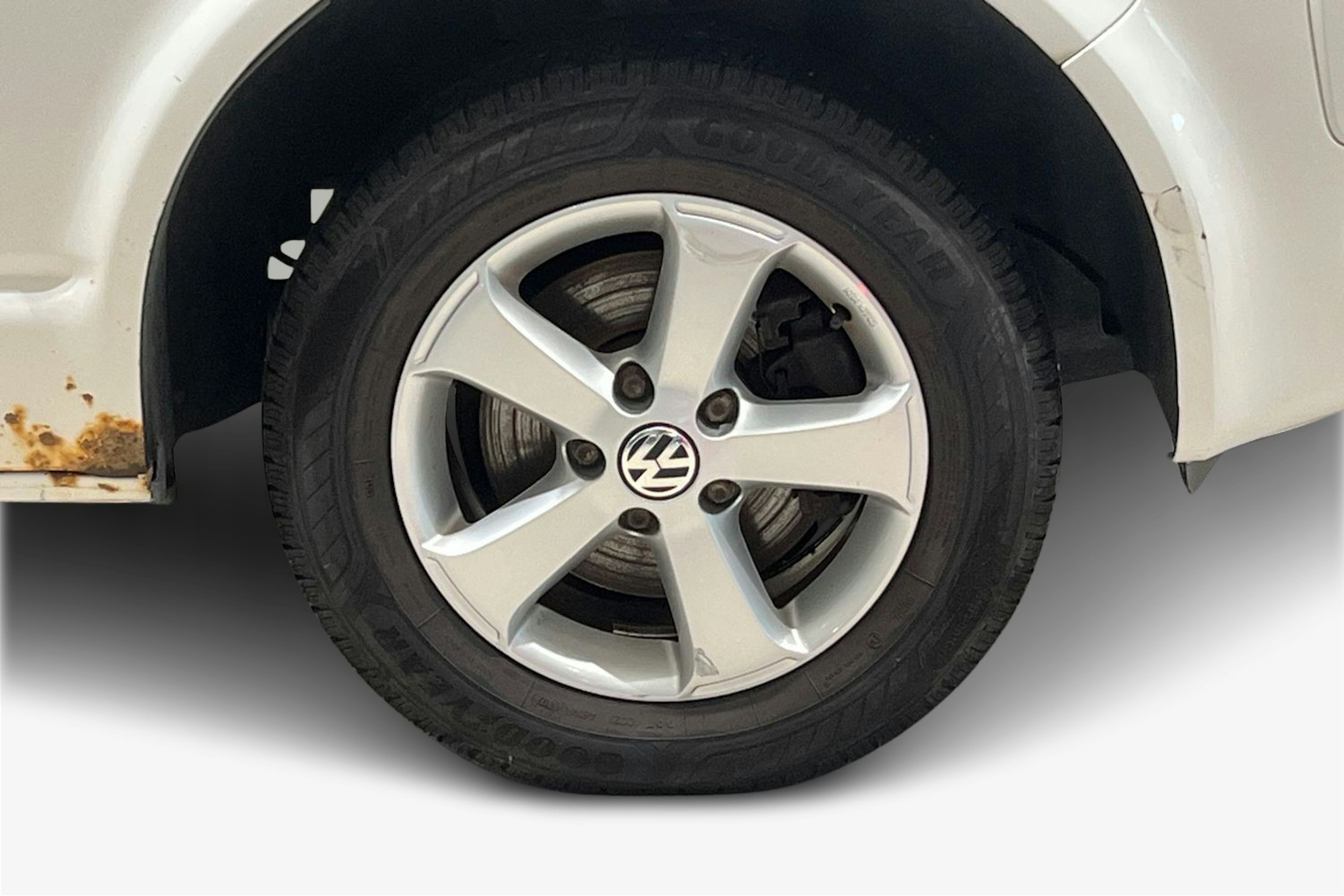 Valkoinen Volkswagen TRANSPORTER 2013 kuva 11.