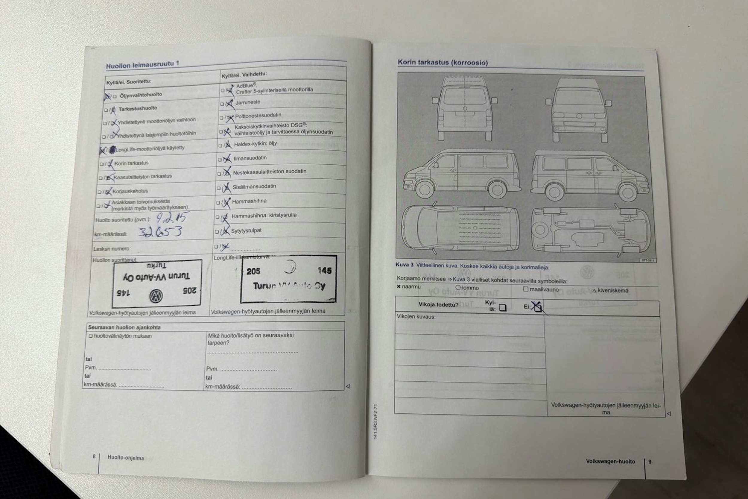valkoinen Volkswagen Transporter 2014 kuva 29.