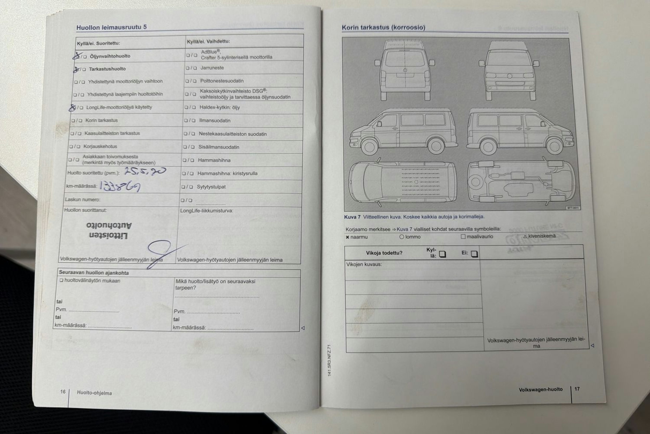 valkoinen Volkswagen Transporter 2014 kuva 33.