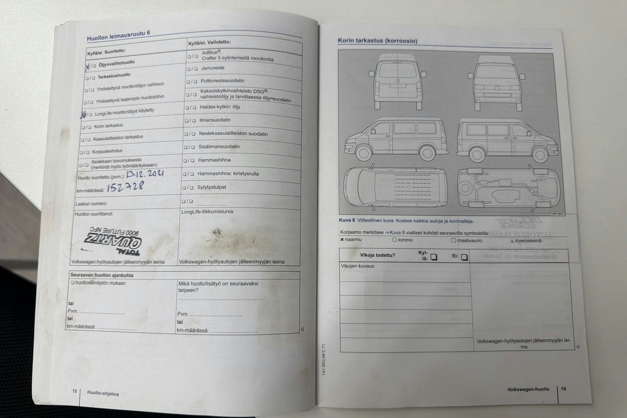 valkoinen Volkswagen Transporter 2014 kuva 34.