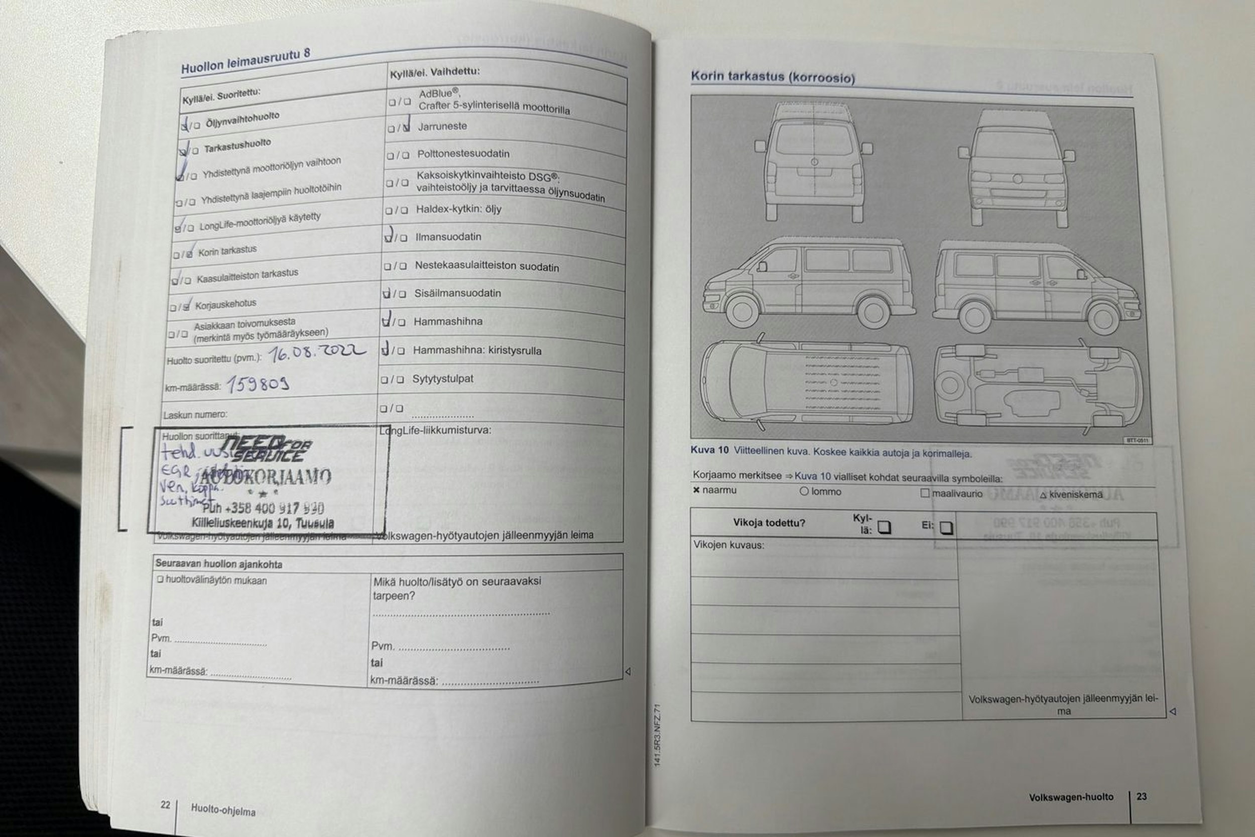 valkoinen Volkswagen Transporter 2014 kuva 36.
