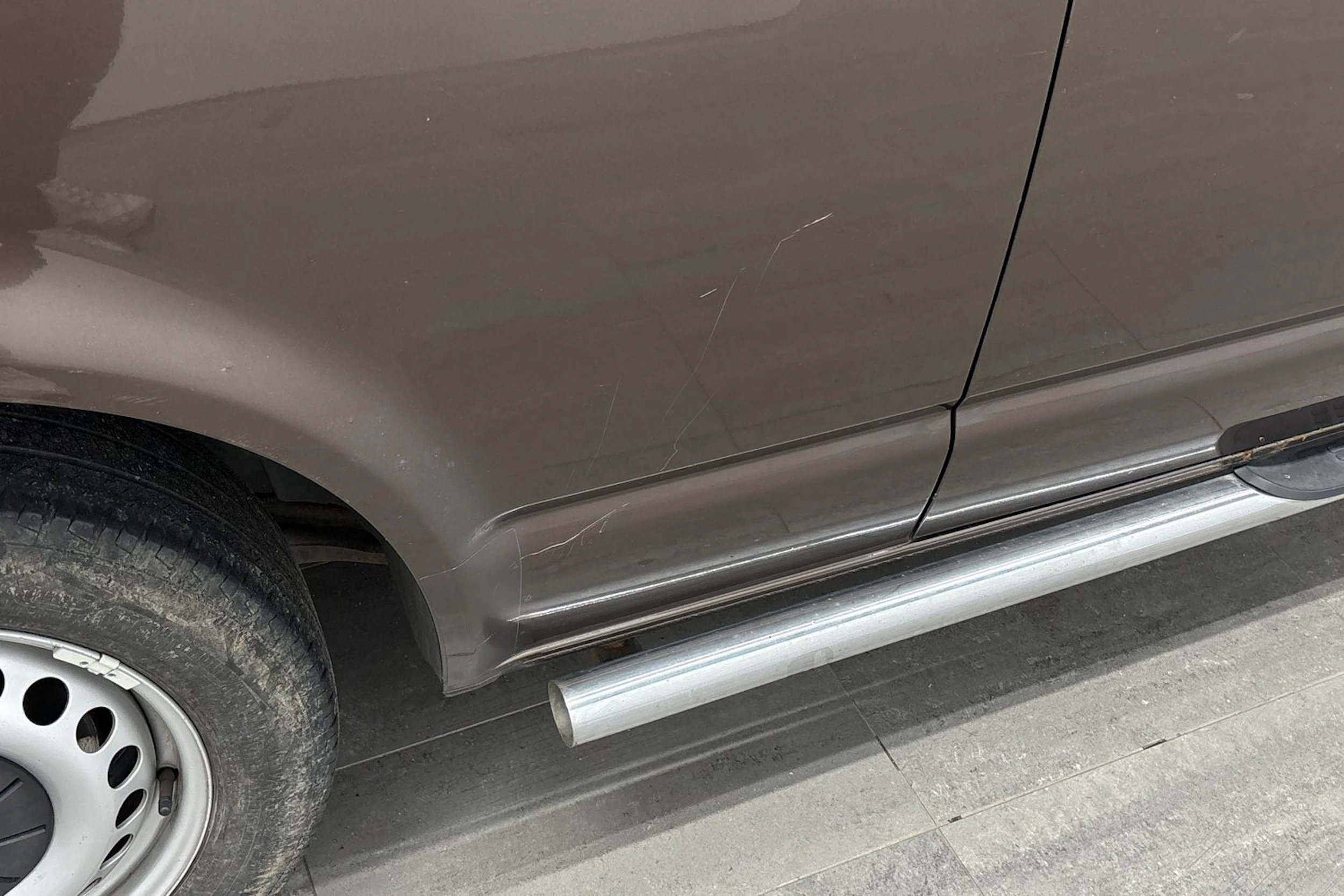 ruskea (beige) Volkswagen Transporter 2014 kuva 31.