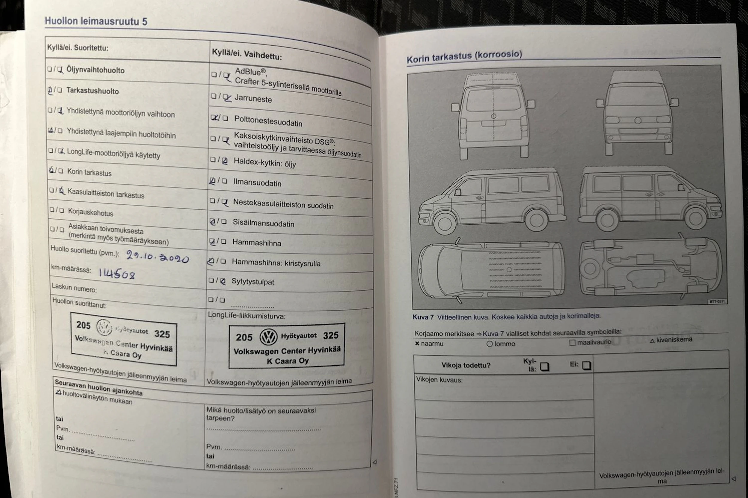 Ruskea (beige) Volkswagen TRANSPORTER 2014 kuva 36.