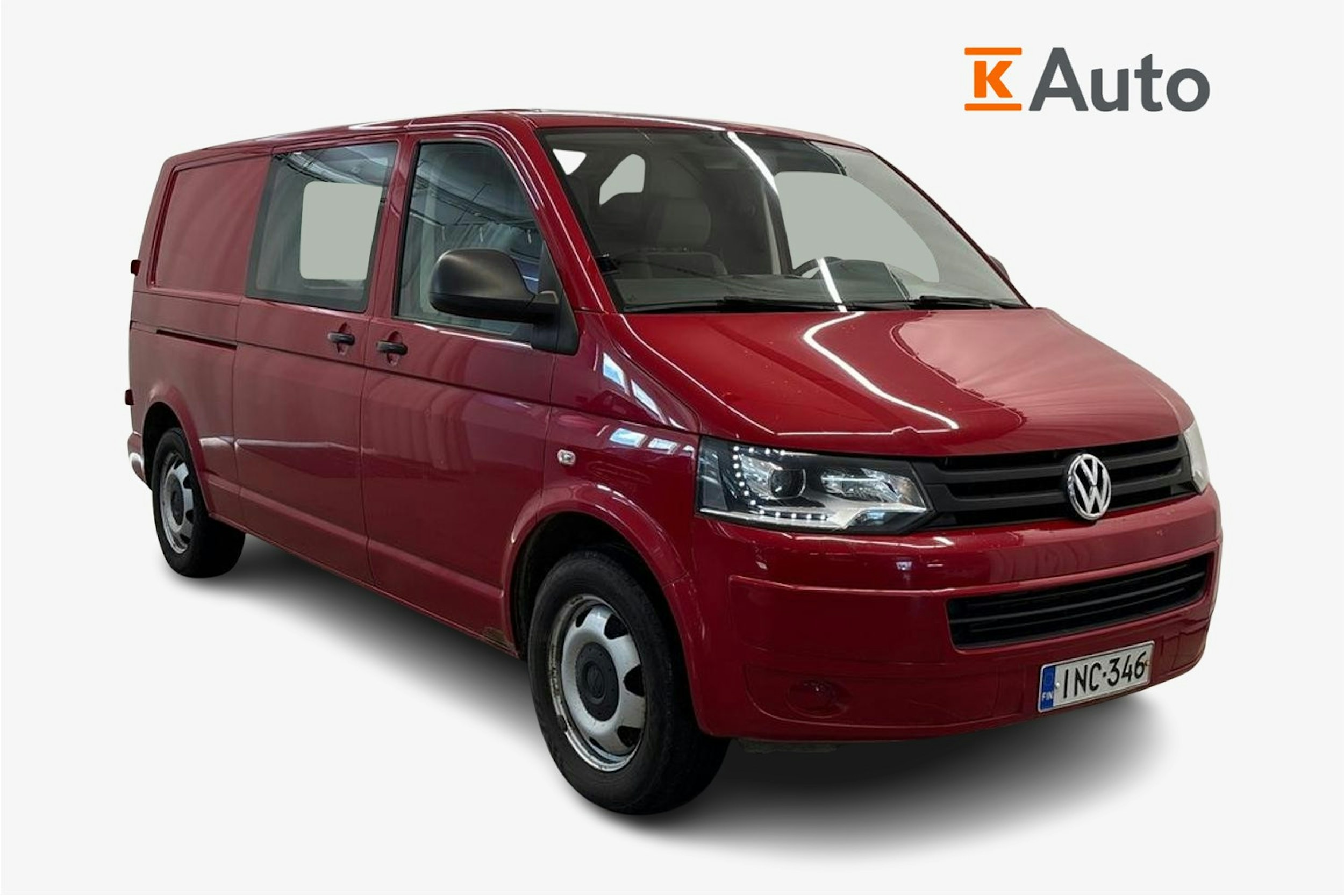 Punainen Volkswagen TRANSPORTER 2014 kuva 1.