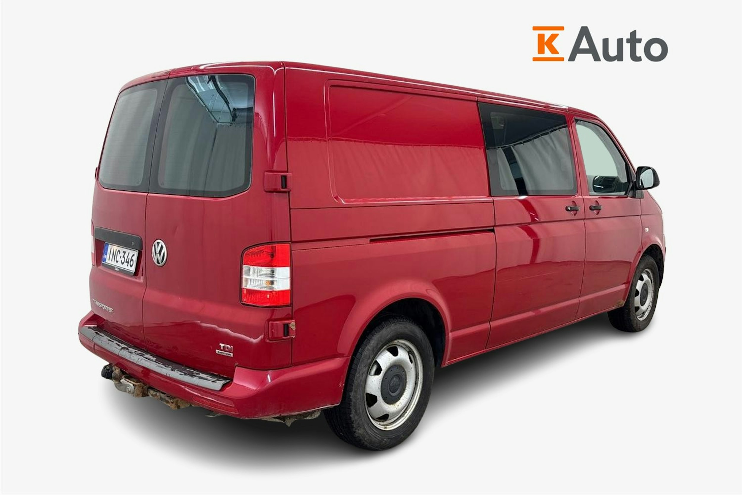 Punainen Volkswagen TRANSPORTER 2014 kuva 2.