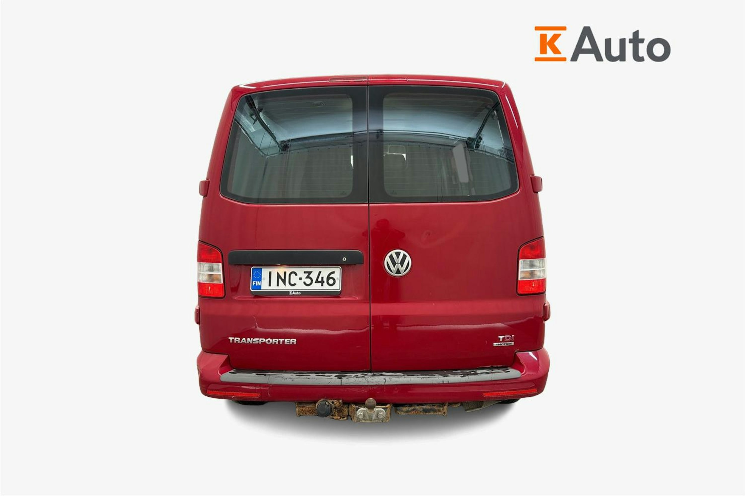 Punainen Volkswagen TRANSPORTER 2014 kuva 3.