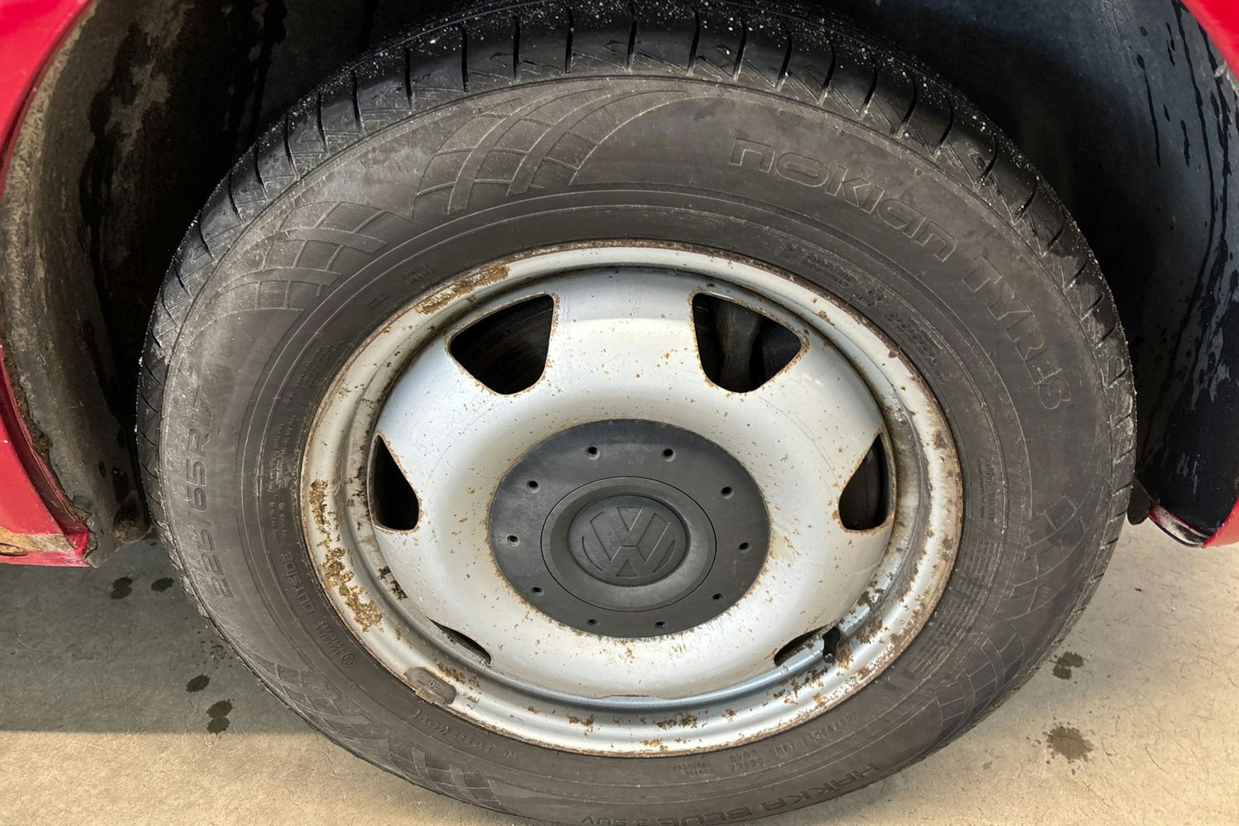 Punainen Volkswagen TRANSPORTER 2014 kuva 9.