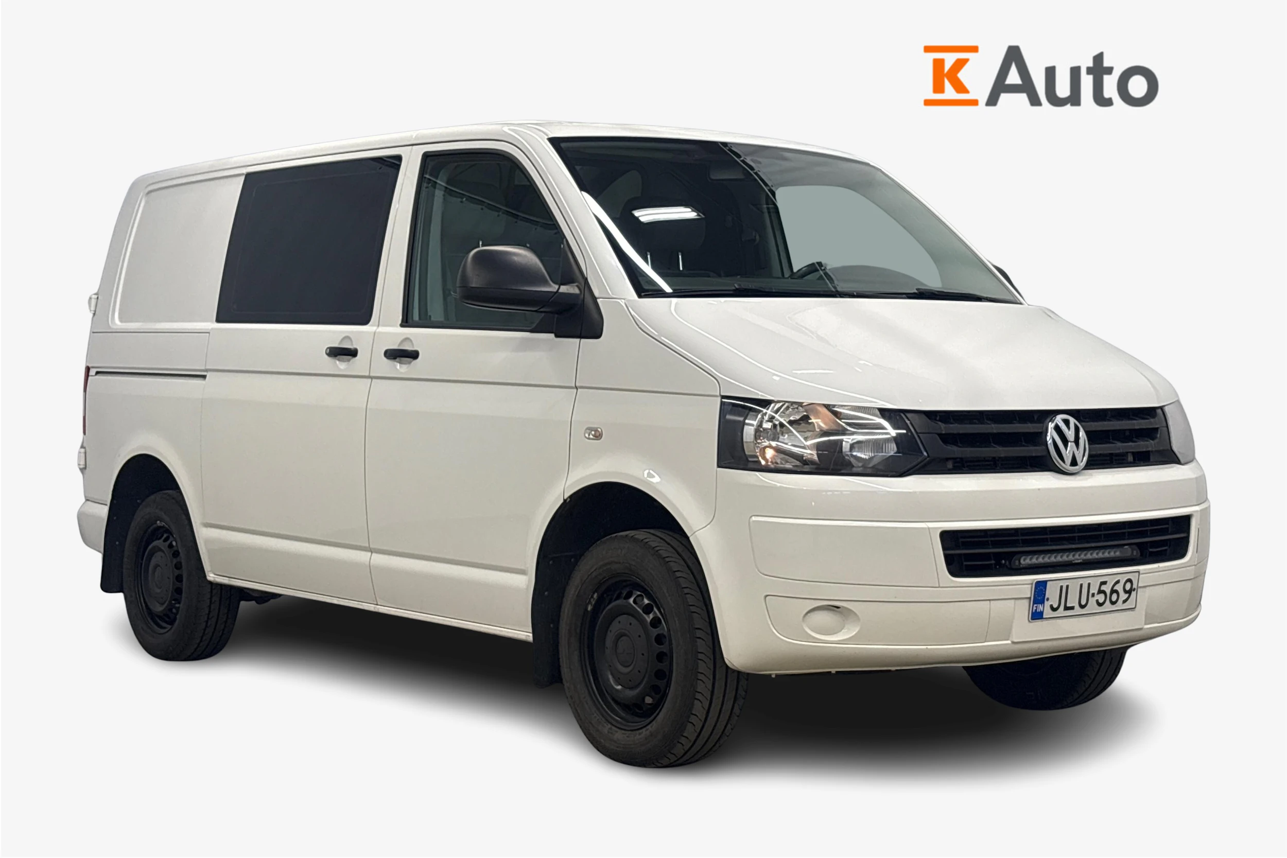 valkoinen Volkswagen Transporter 2014 kuva 1.