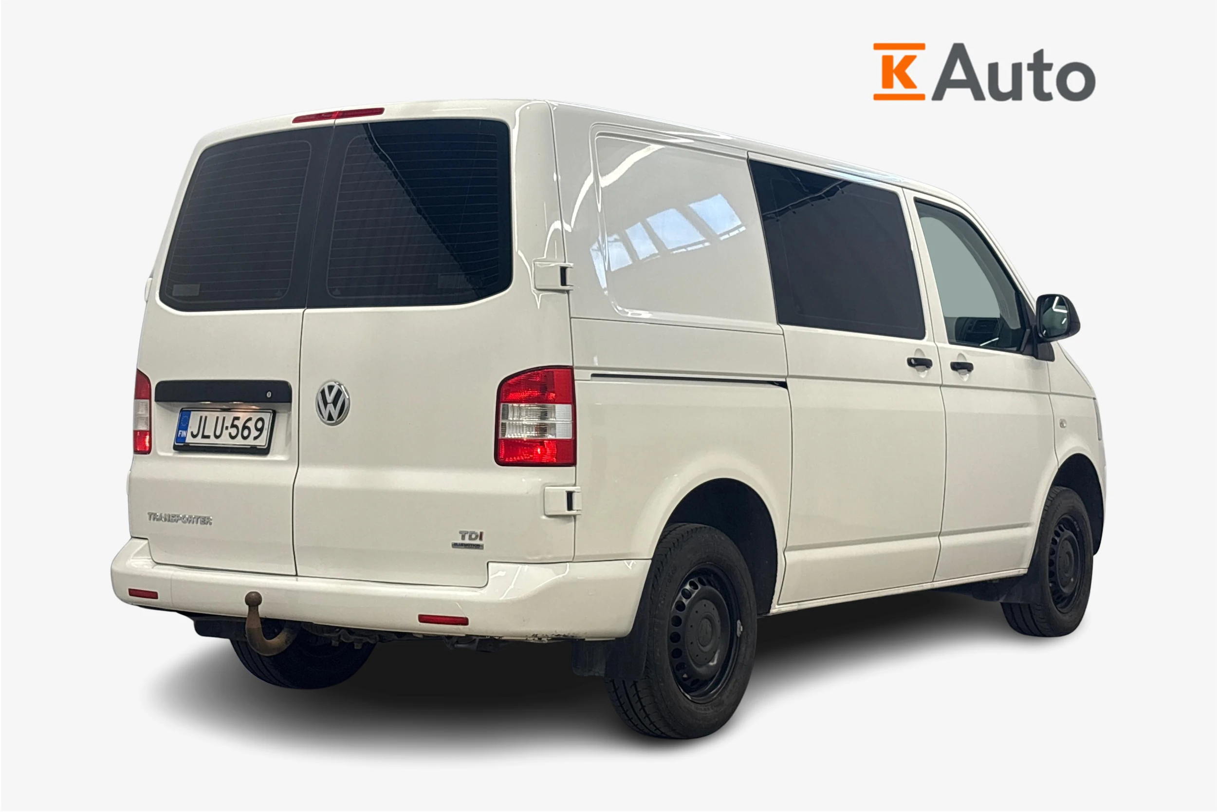 valkoinen Volkswagen Transporter 2014 kuva 2.