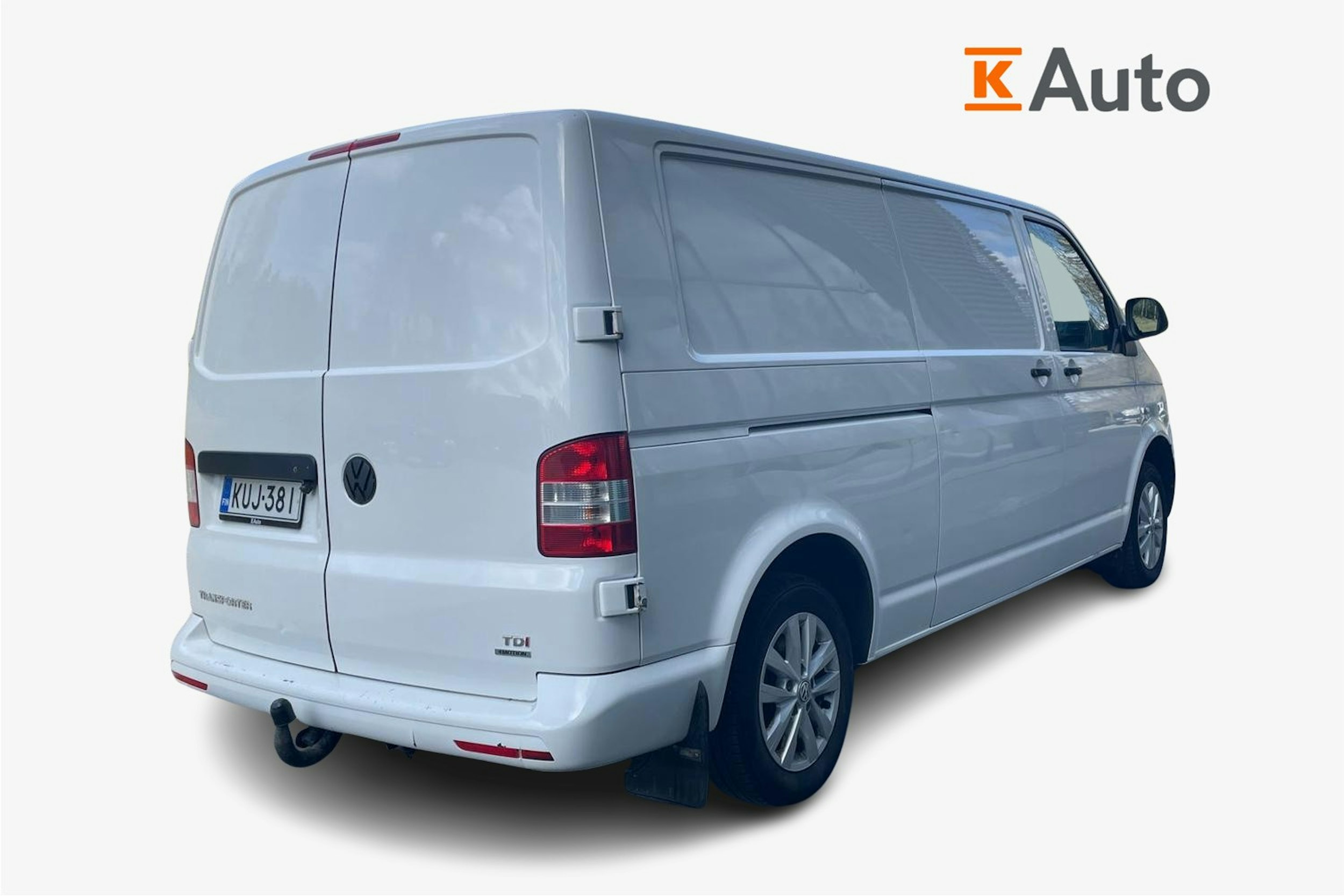 Valkoinen Volkswagen TRANSPORTER 2014 kuva 2.