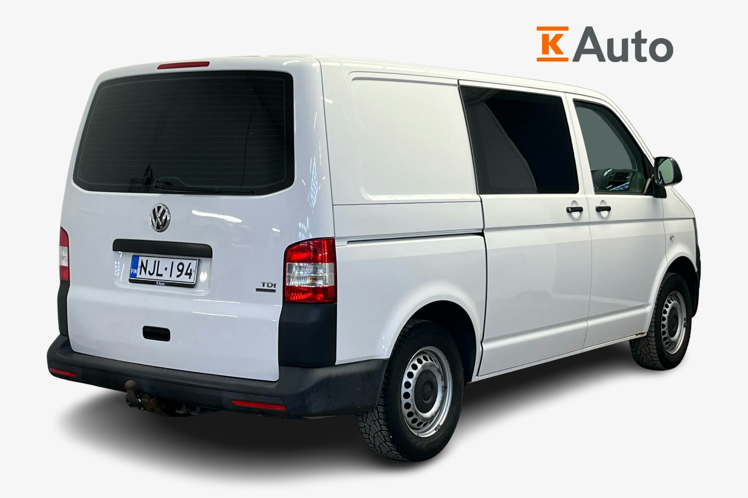 valkoinen Volkswagen Transporter 2014 kuva 2.