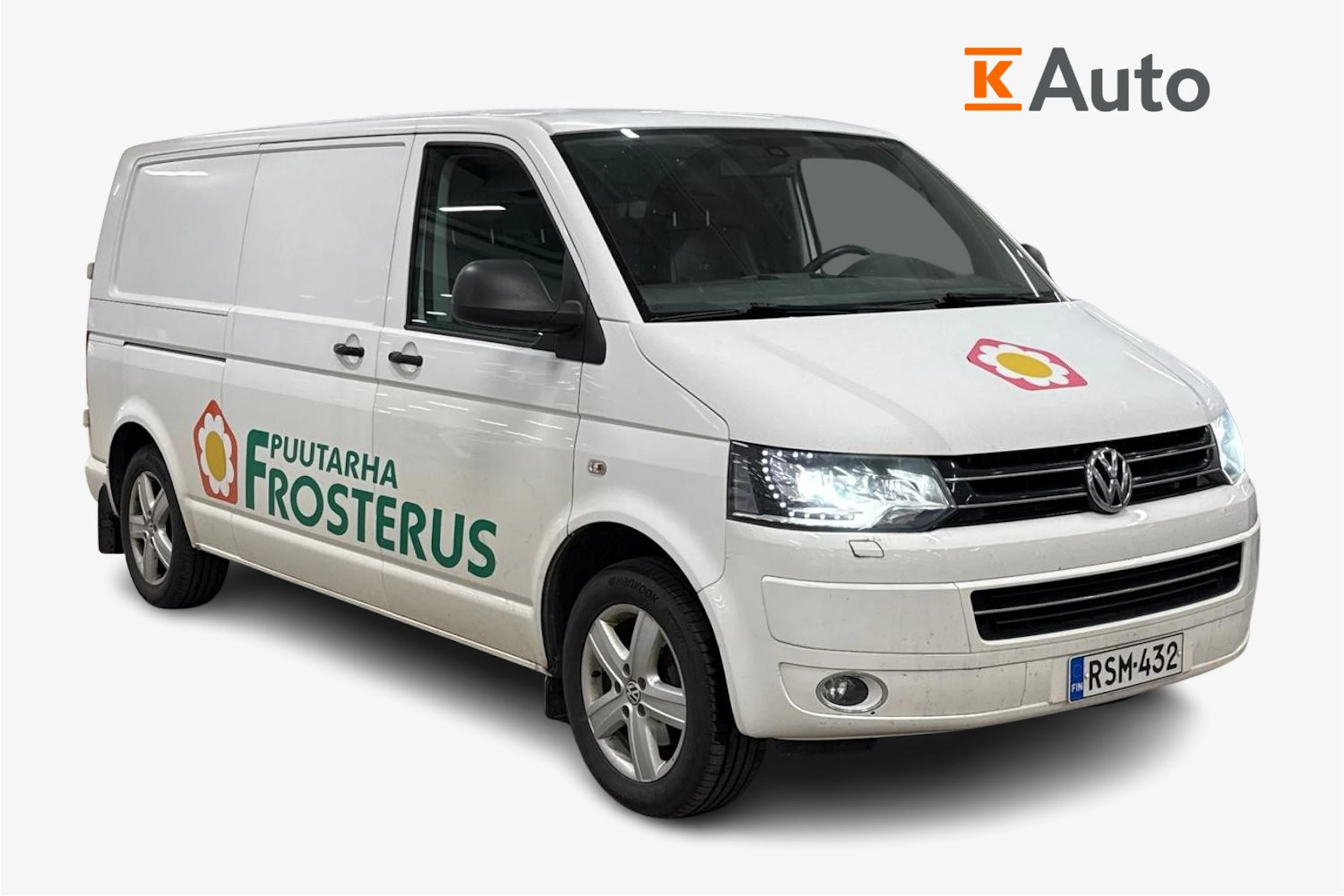 Valkoinen Volkswagen TRANSPORTER 2014 kuva 1.