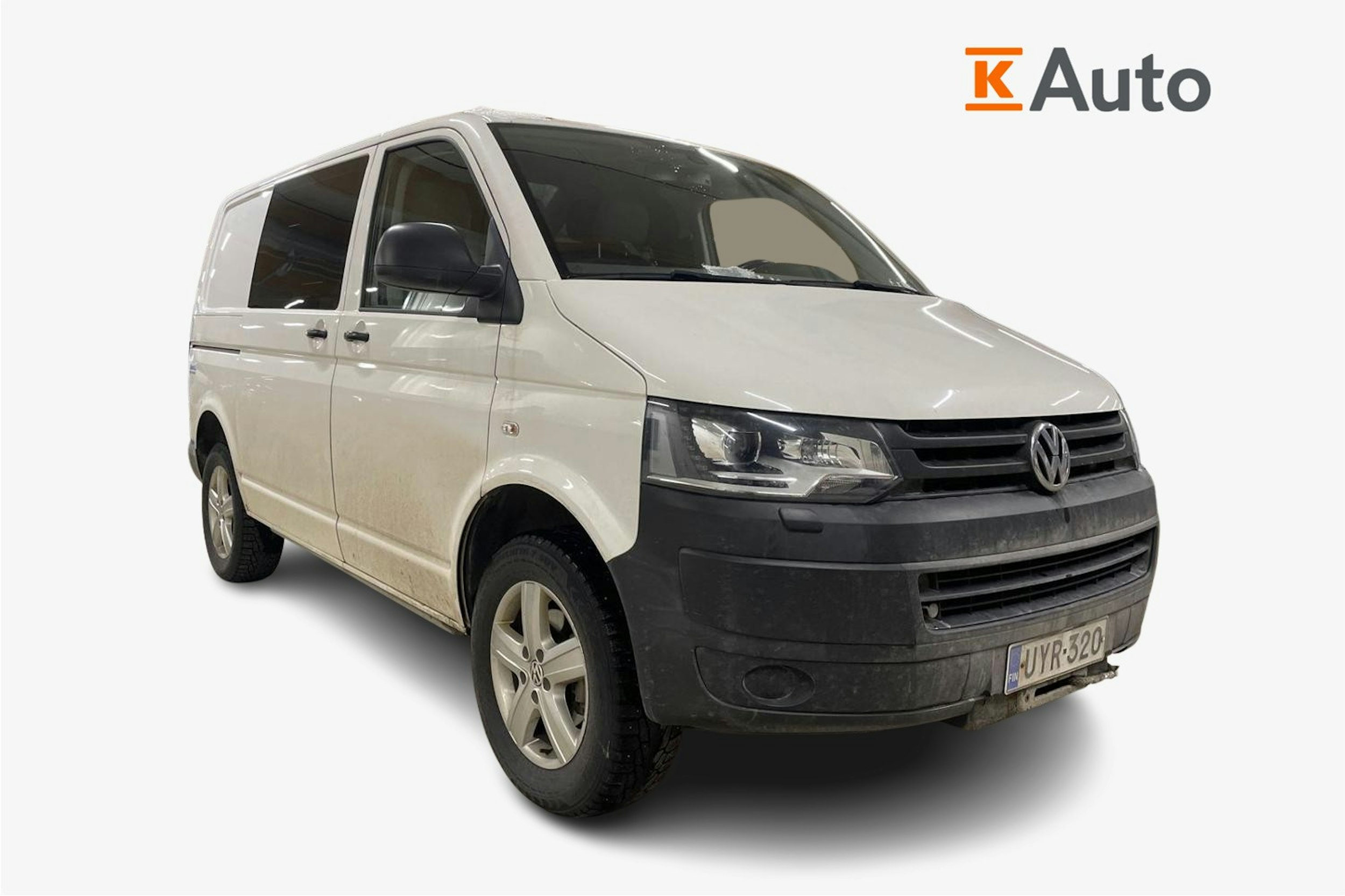 valkoinen Volkswagen Transporter 2014 kuva 1.