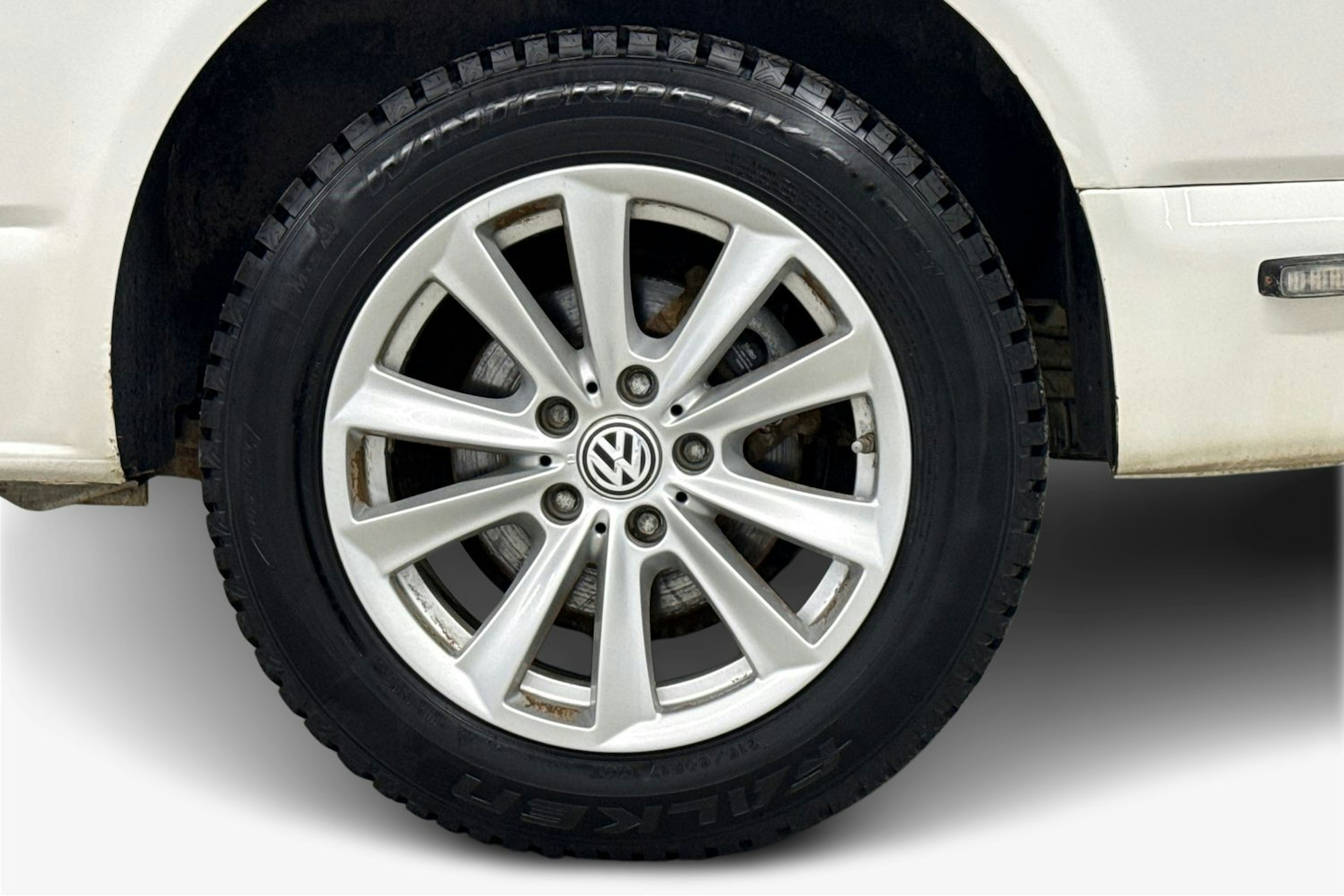 valkoinen Volkswagen Transporter 2014 kuva 12.