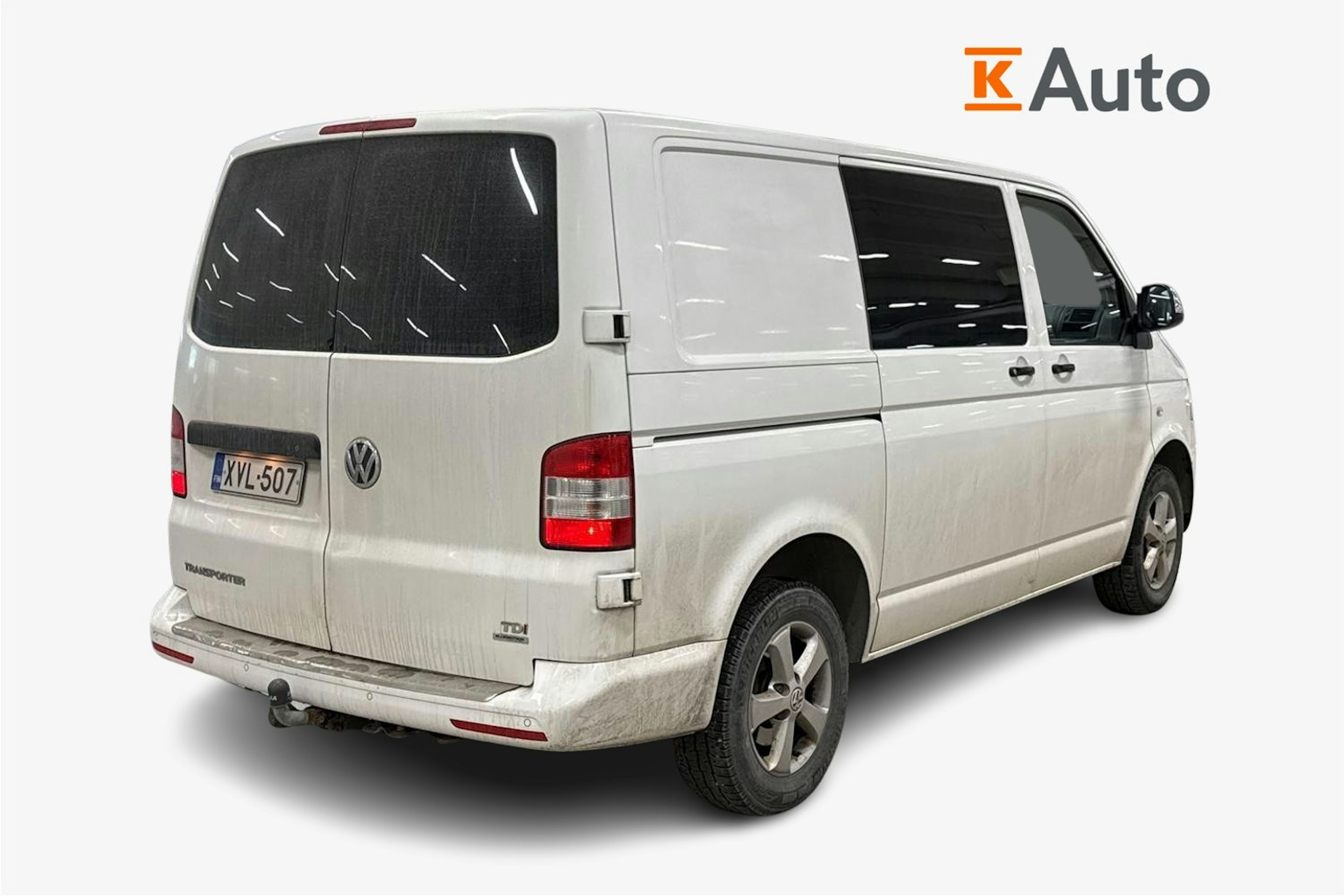 valkoinen Volkswagen Transporter 2014 kuva 2.