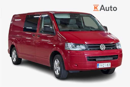 punainen Volkswagen Transporter 2014 kuva 1.