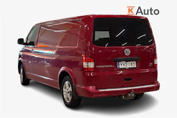 punainen Volkswagen Transporter 2014 kuva 2.