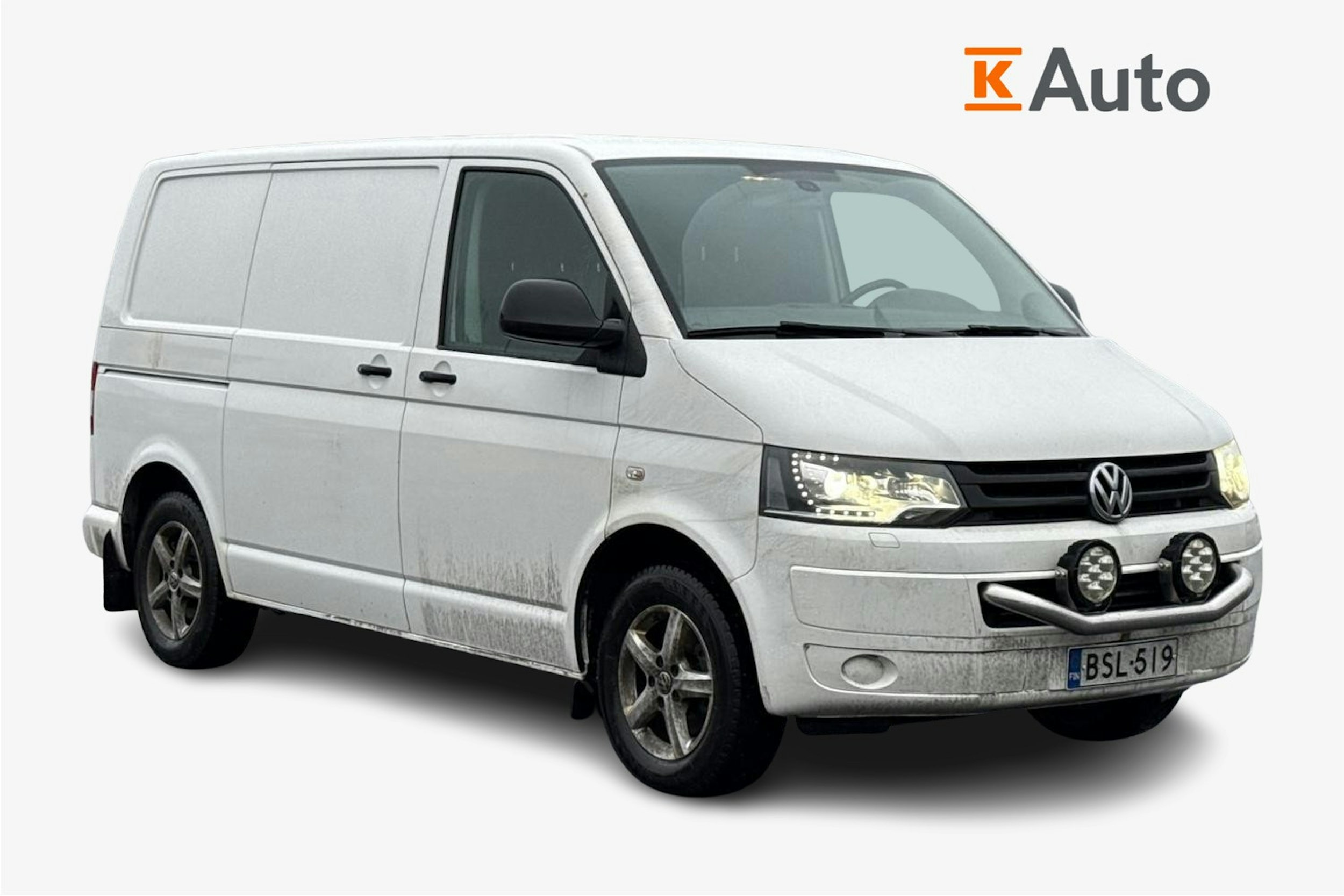 valkoinen Volkswagen Transporter 2015 kuva 1.