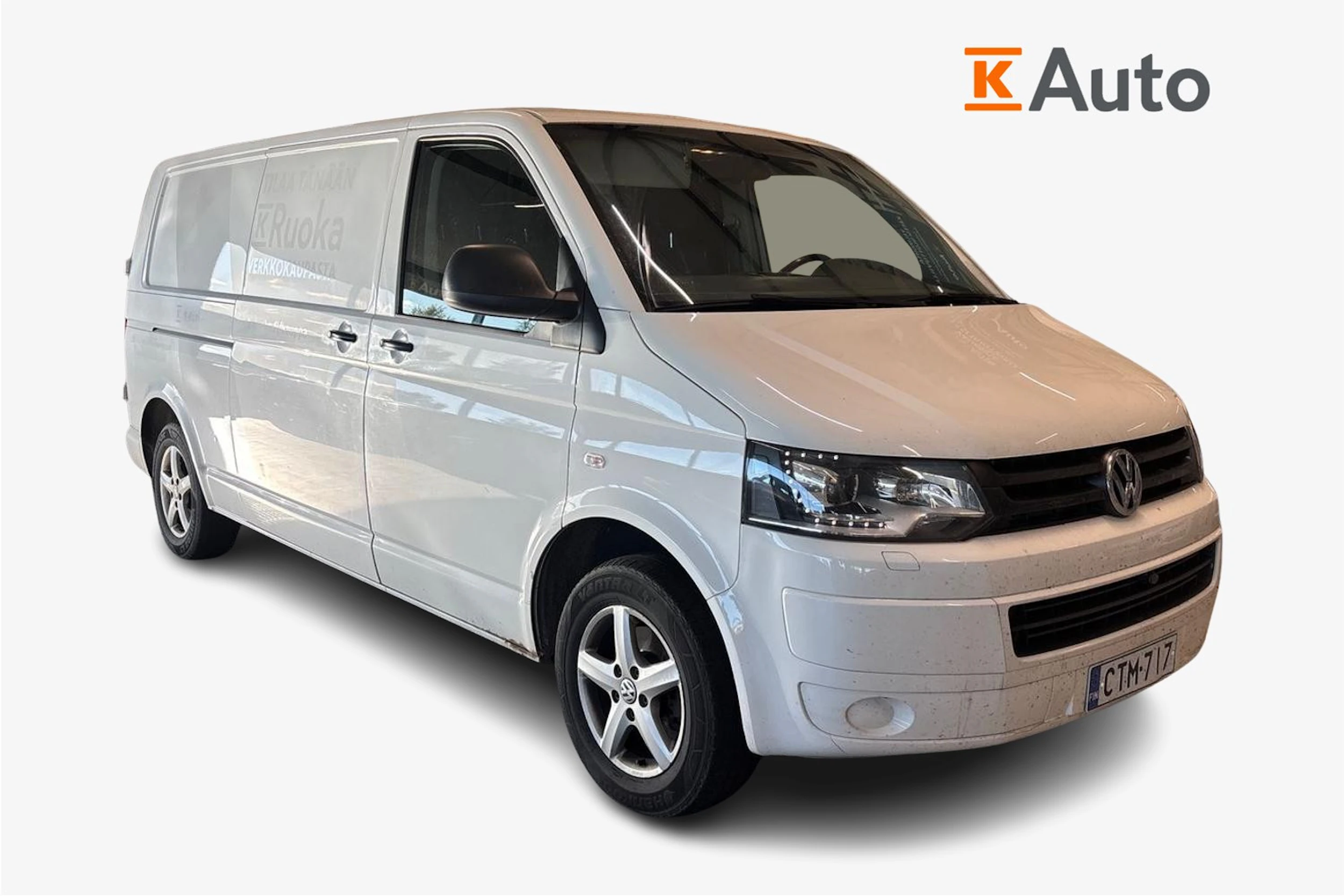 valkoinen Volkswagen Transporter 2015 kuva 1.