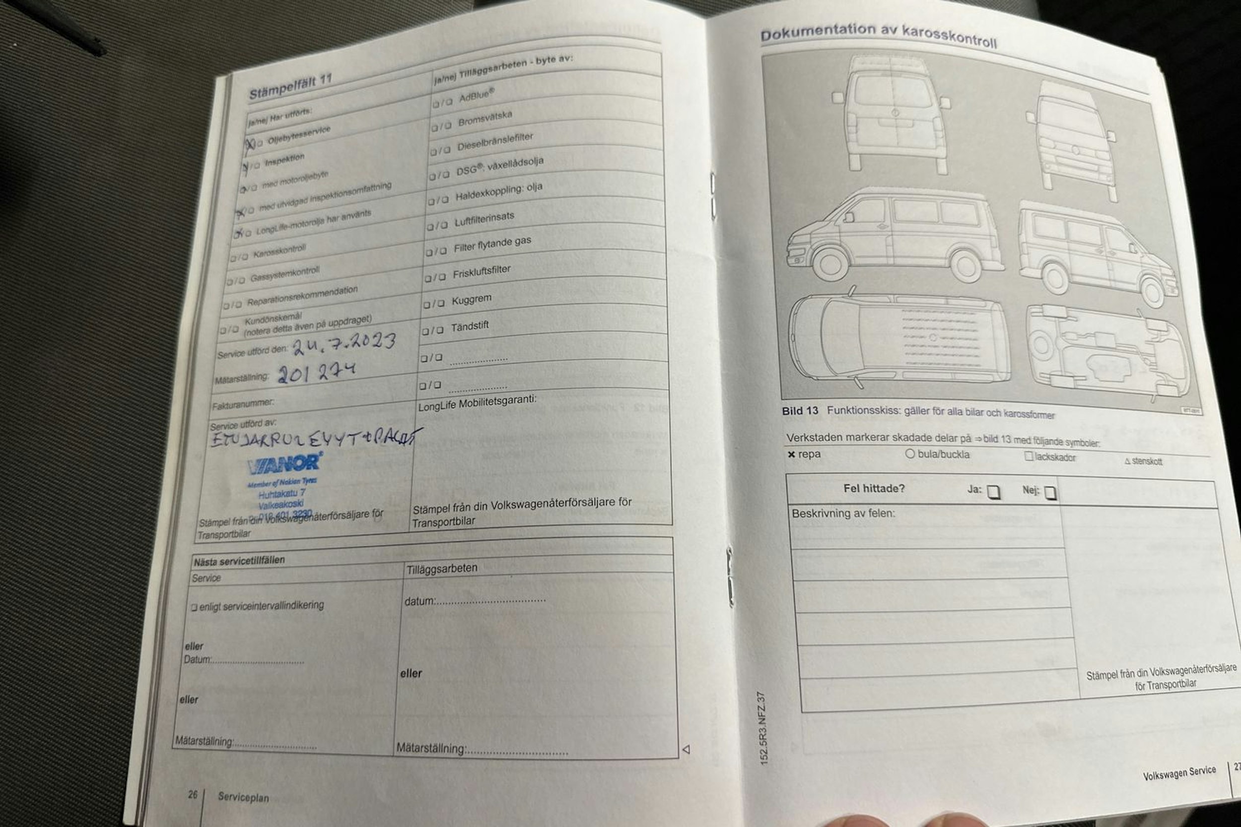 Valkoinen Volkswagen TRANSPORTER 2015 kuva 33.