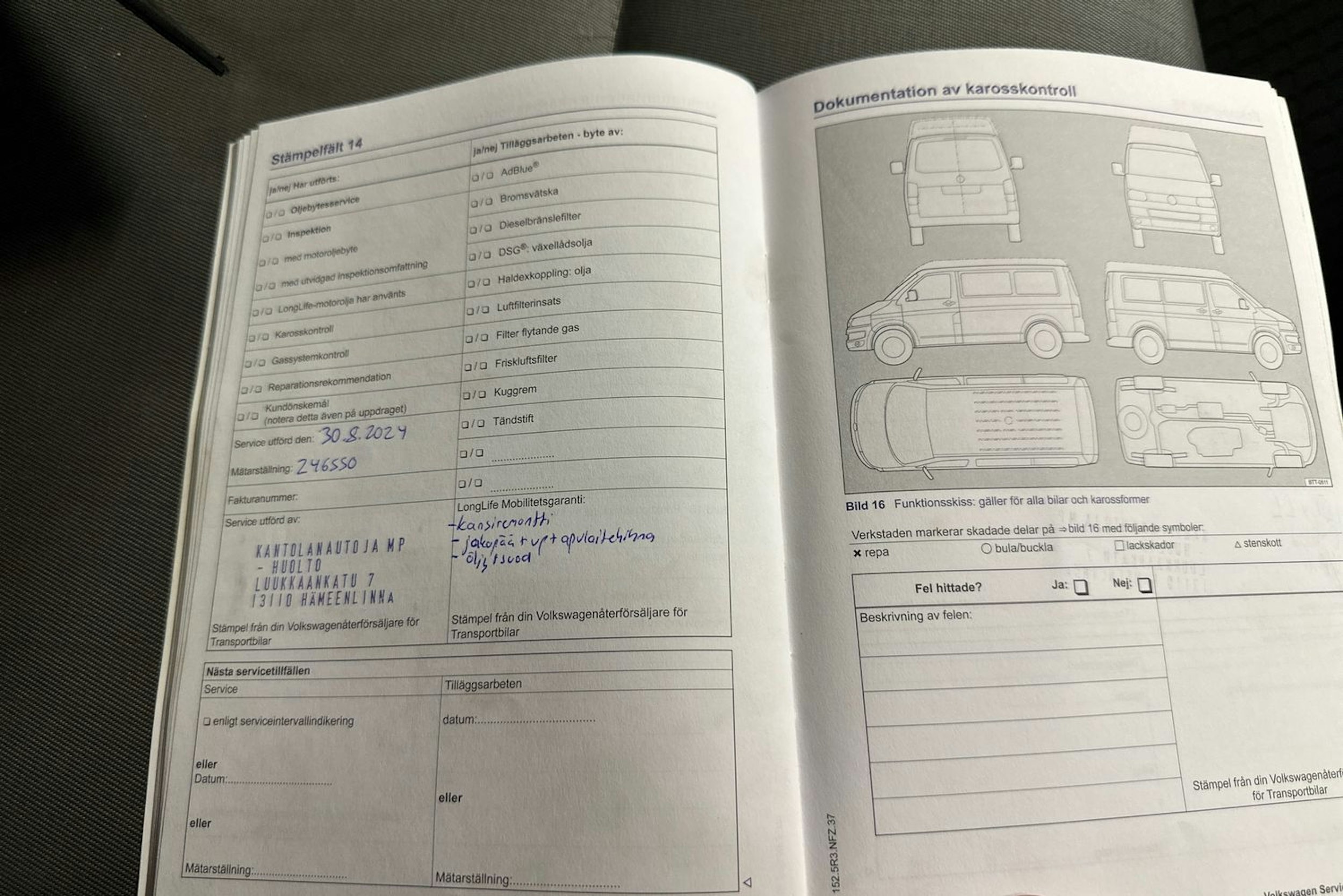 Valkoinen Volkswagen TRANSPORTER 2015 kuva 36.