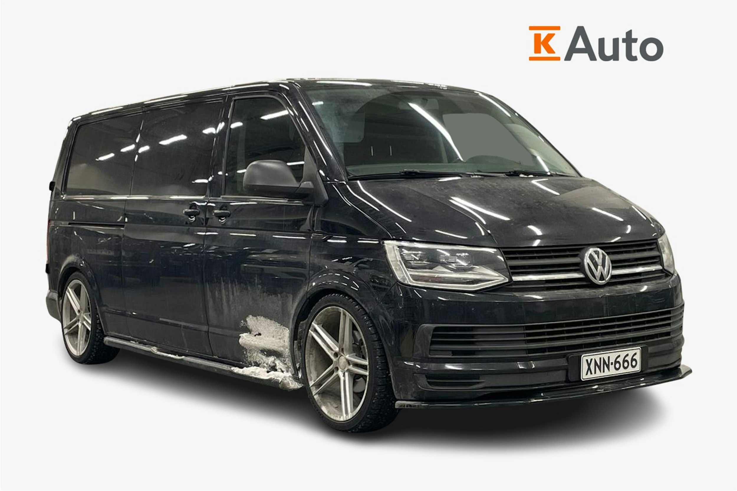 musta Volkswagen Transporter 2015 kuva 1.