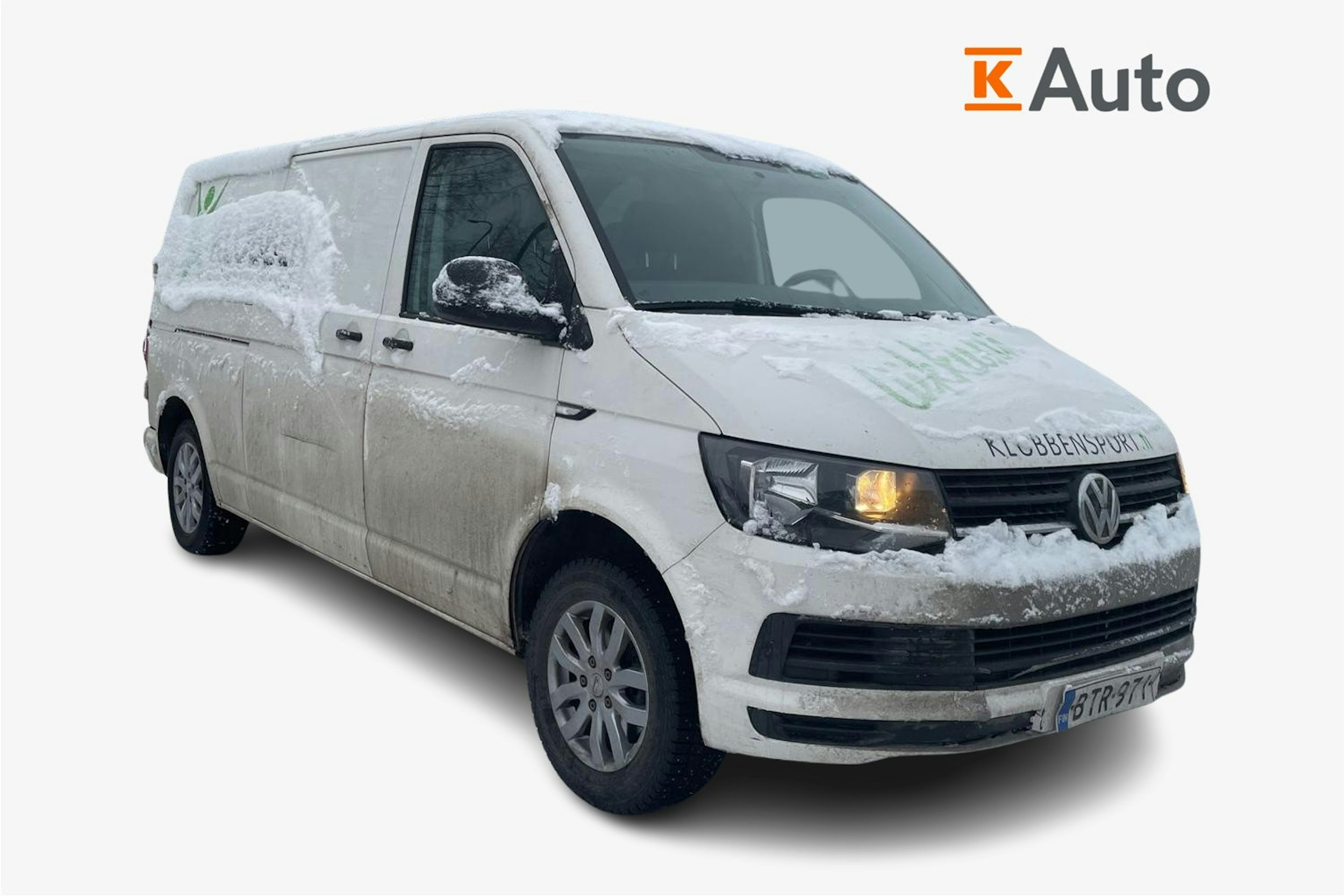 valkoinen Volkswagen Transporter 2016 kuva 1.