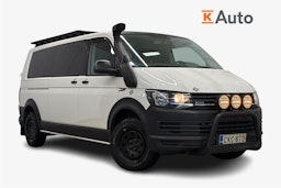 valkoinen Volkswagen Transporter 2016 kuva 1.