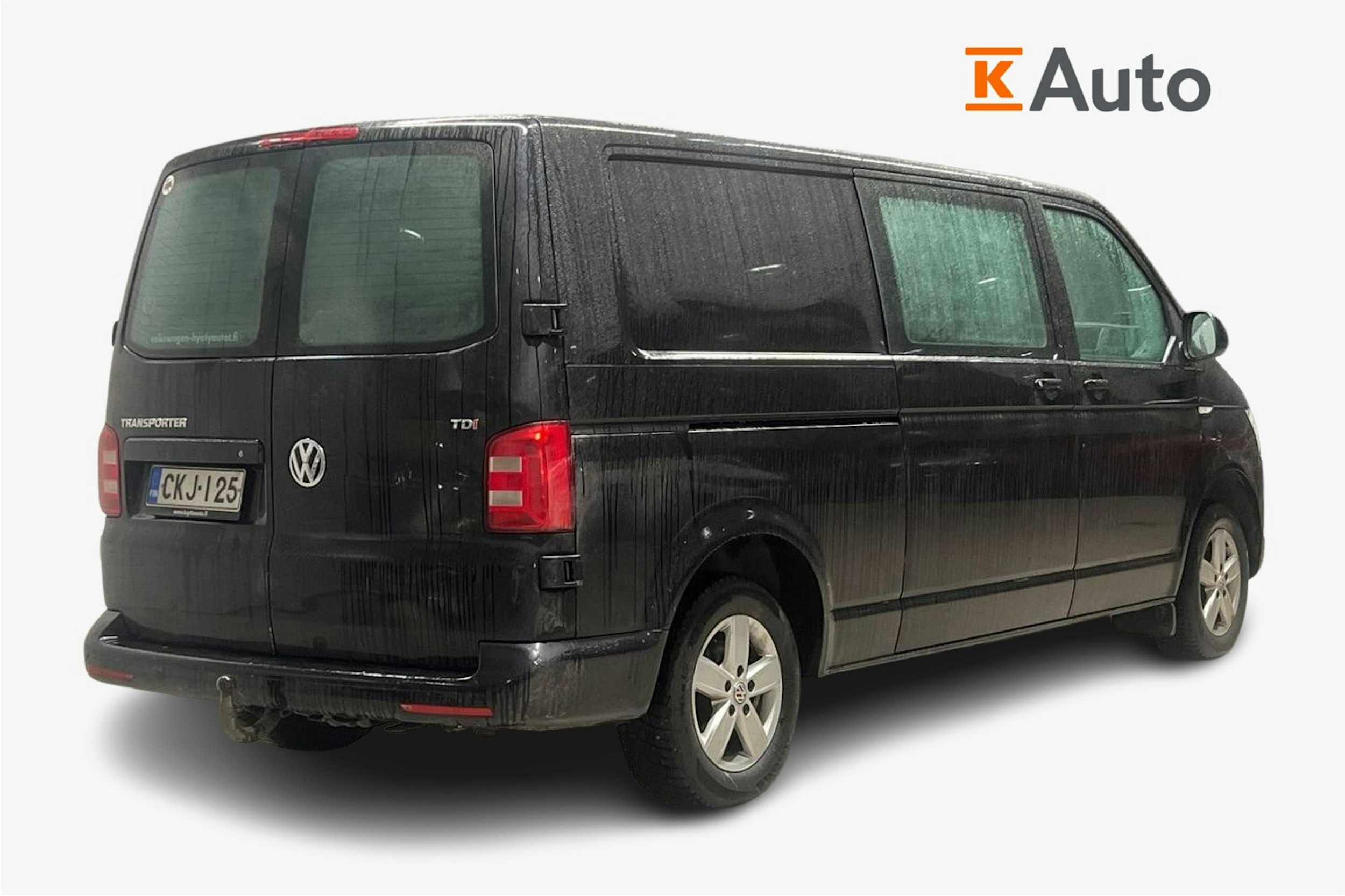 musta Volkswagen Transporter 2016 kuva 2.