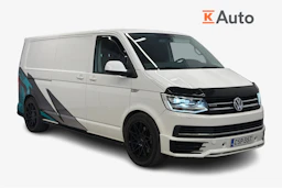 valkoinen Volkswagen Transporter 2016 kuva 1.
