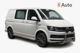 valkoinen Volkswagen Transporter 2016 kuva 1.