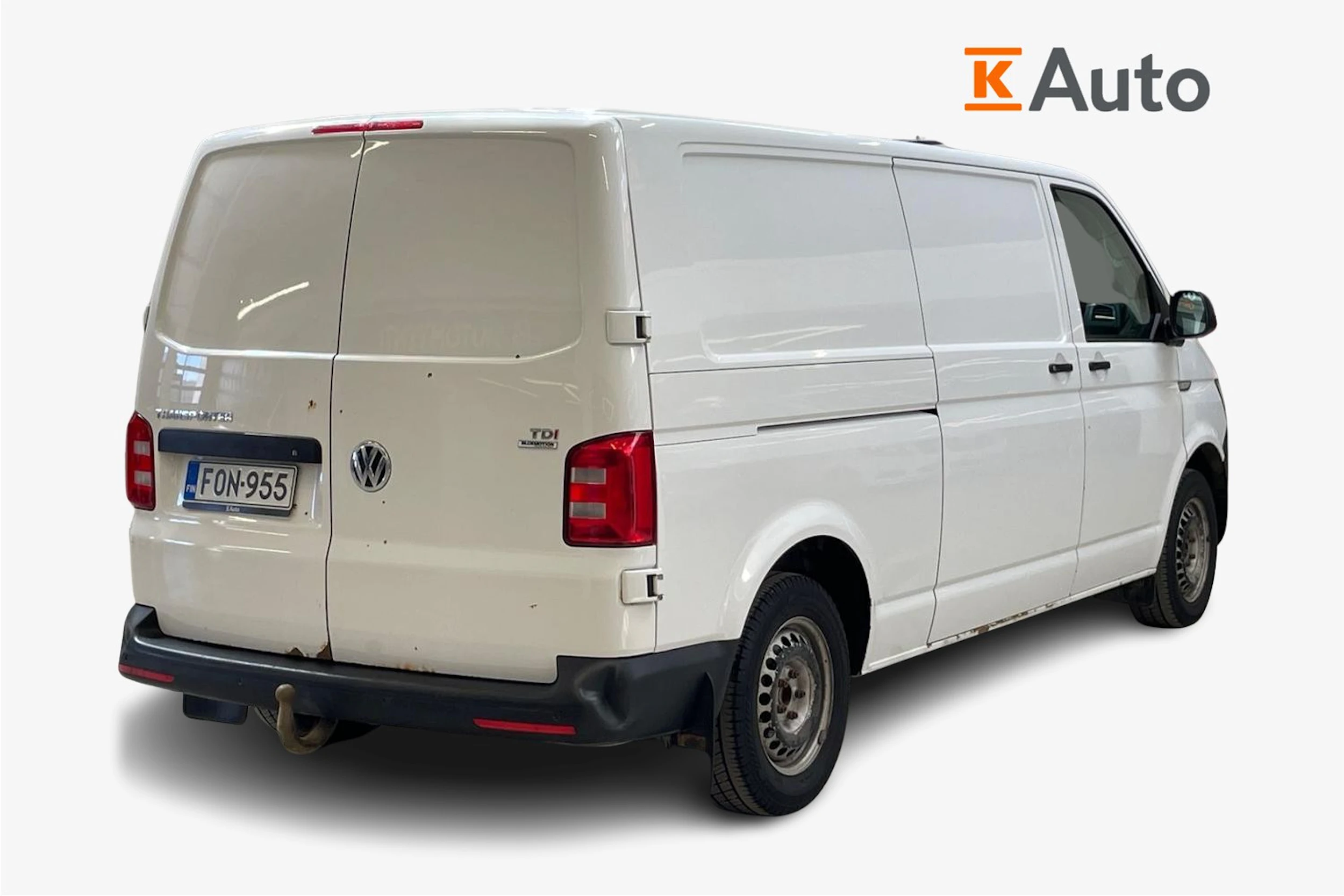 valkoinen Volkswagen Transporter 2016 kuva 3.
