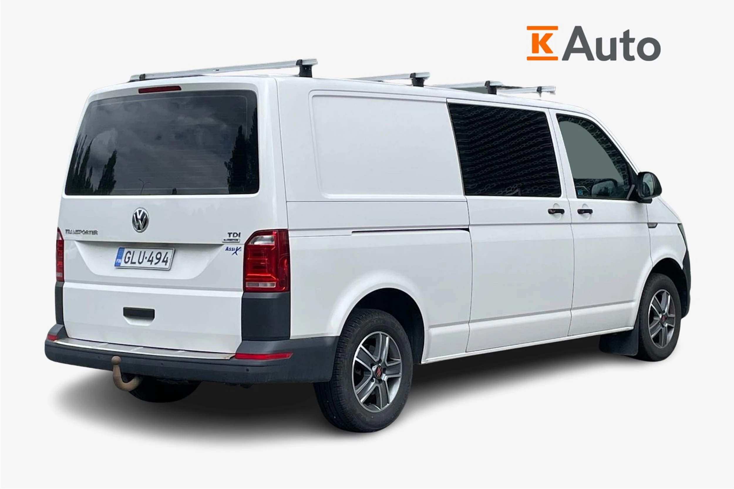 valkoinen Volkswagen Transporter 2016 kuva 3.