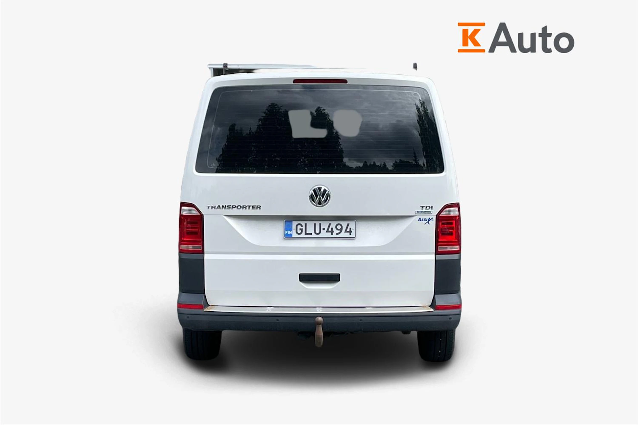 valkoinen Volkswagen Transporter 2016 kuva 4.